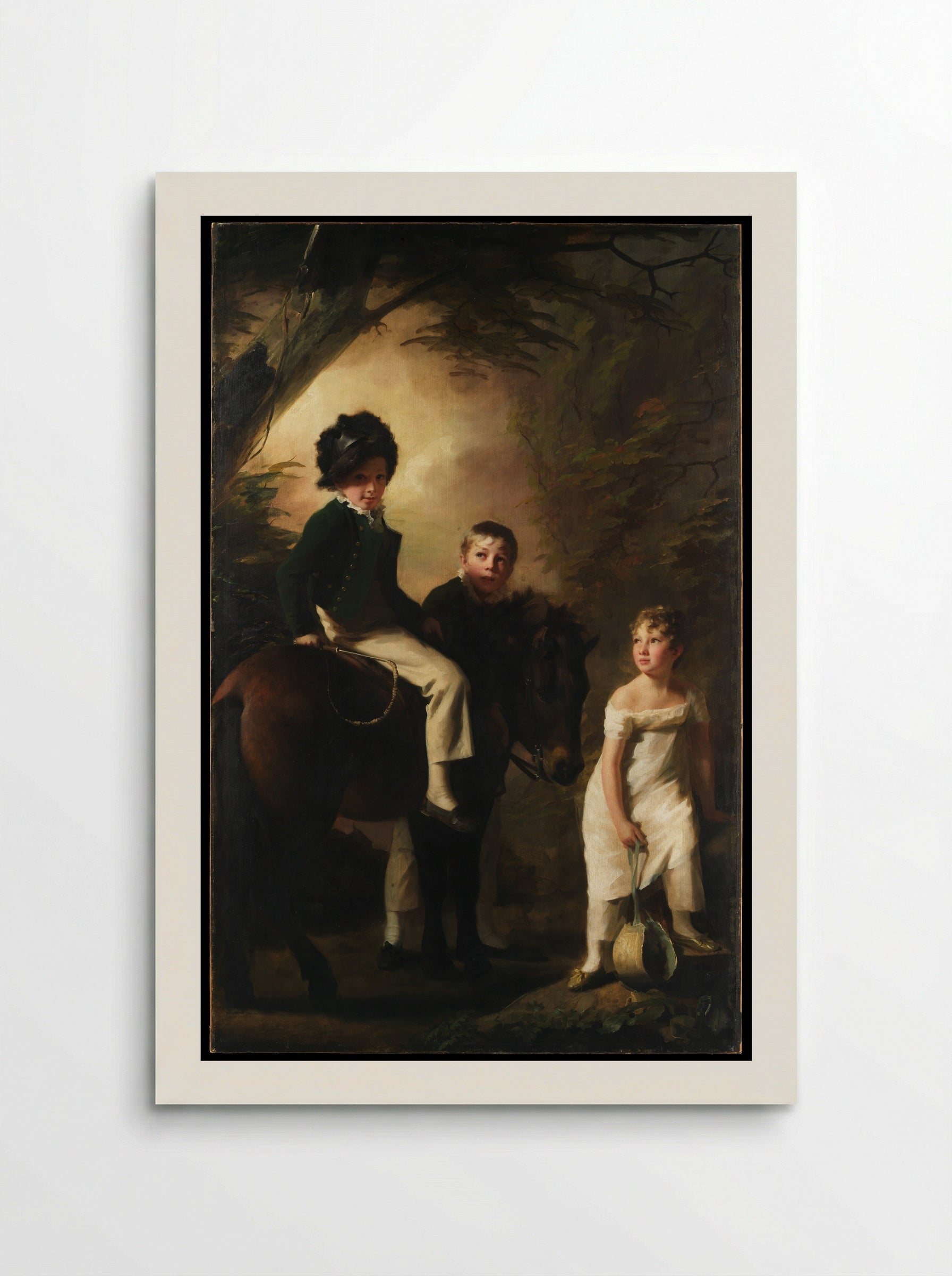 The Drummond Children - Sir Henry Raeburn - Poster