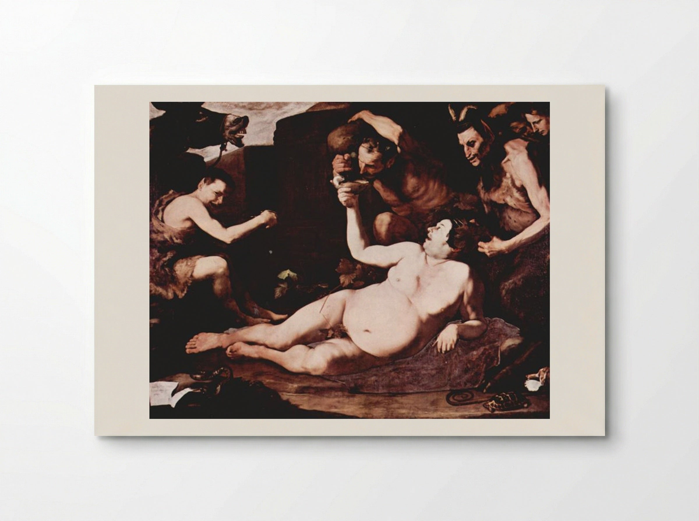 The Drunken Silenus - Jusepe de Ribera - Poster