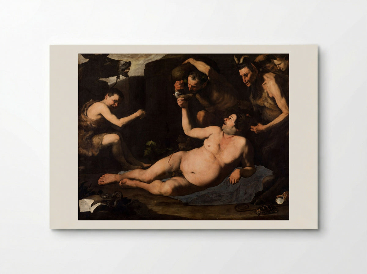 The Drunken Silenus - Jusepe de Ribera - Poster