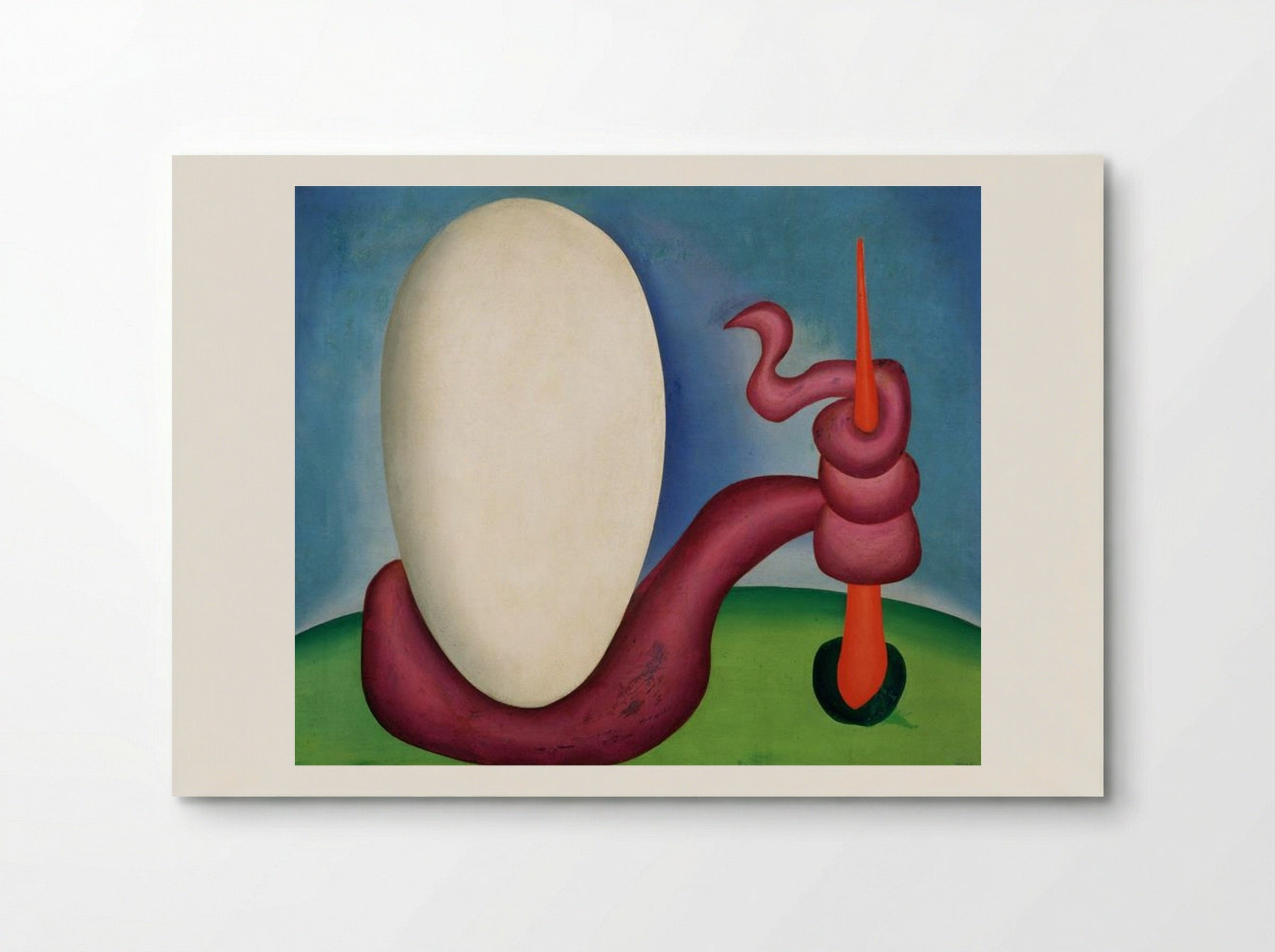 The Egg - Tarsila do Amaral - Poster