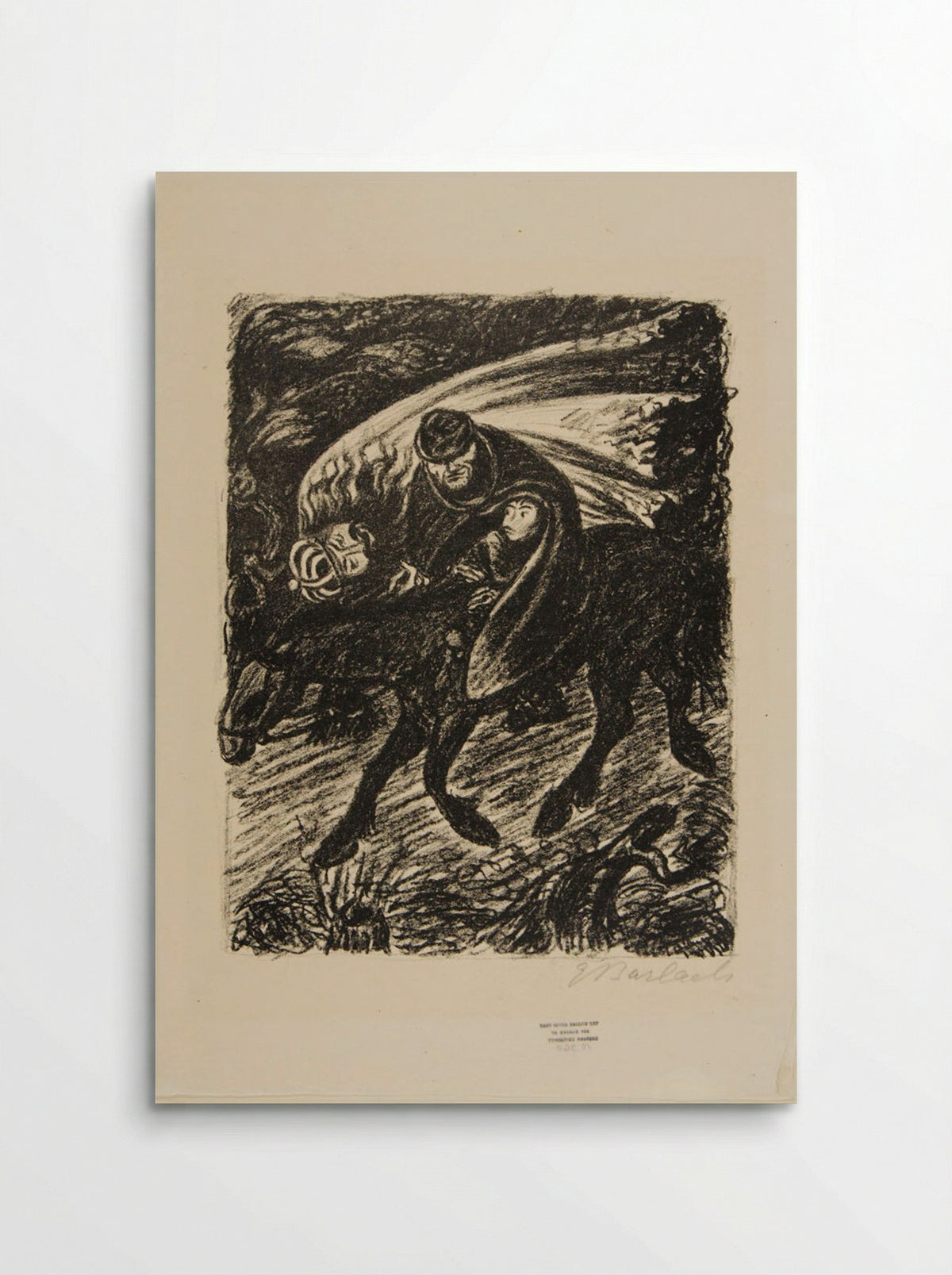 The Elfin King - Ernst Barlach - Poster