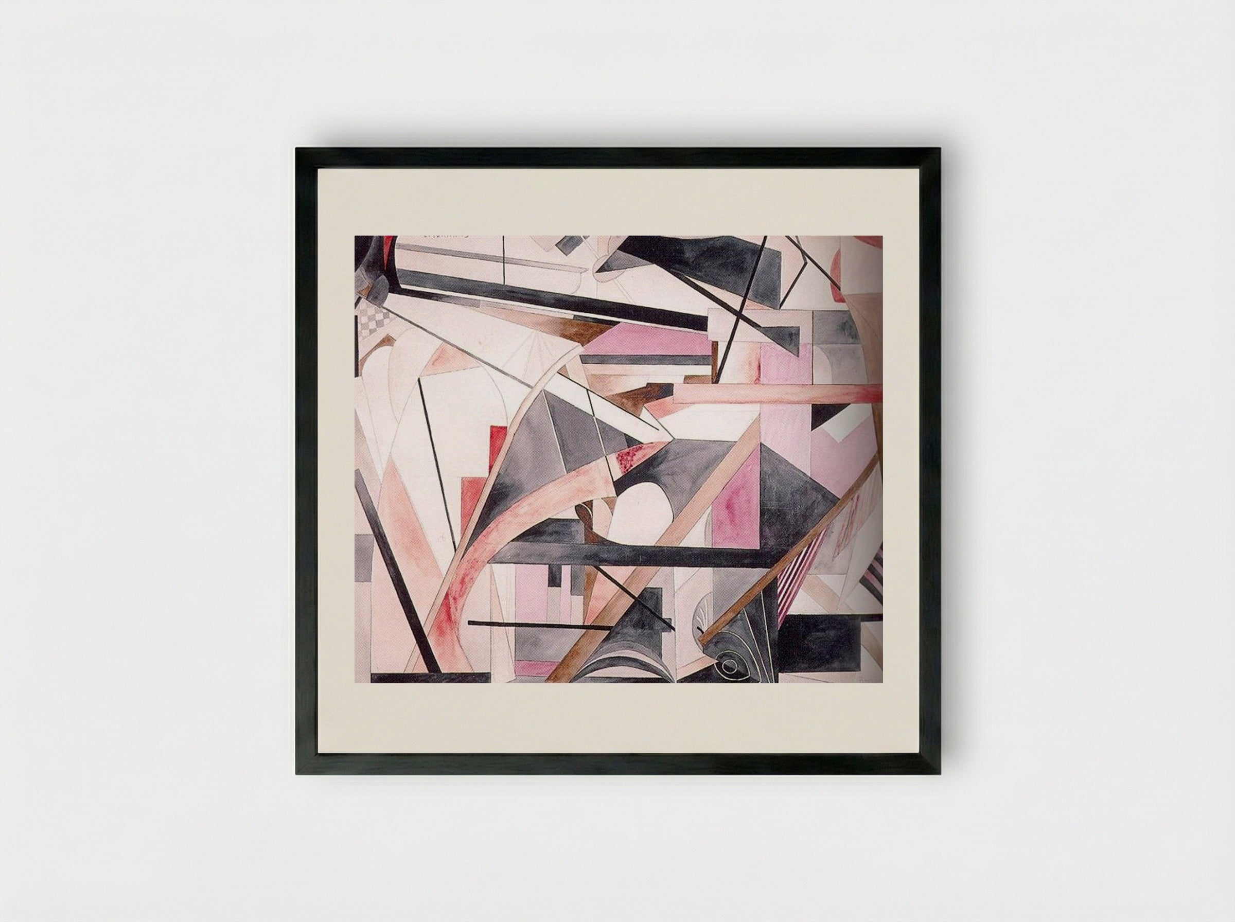 The Embarrassment - Francis Picabia - Framed Print Black