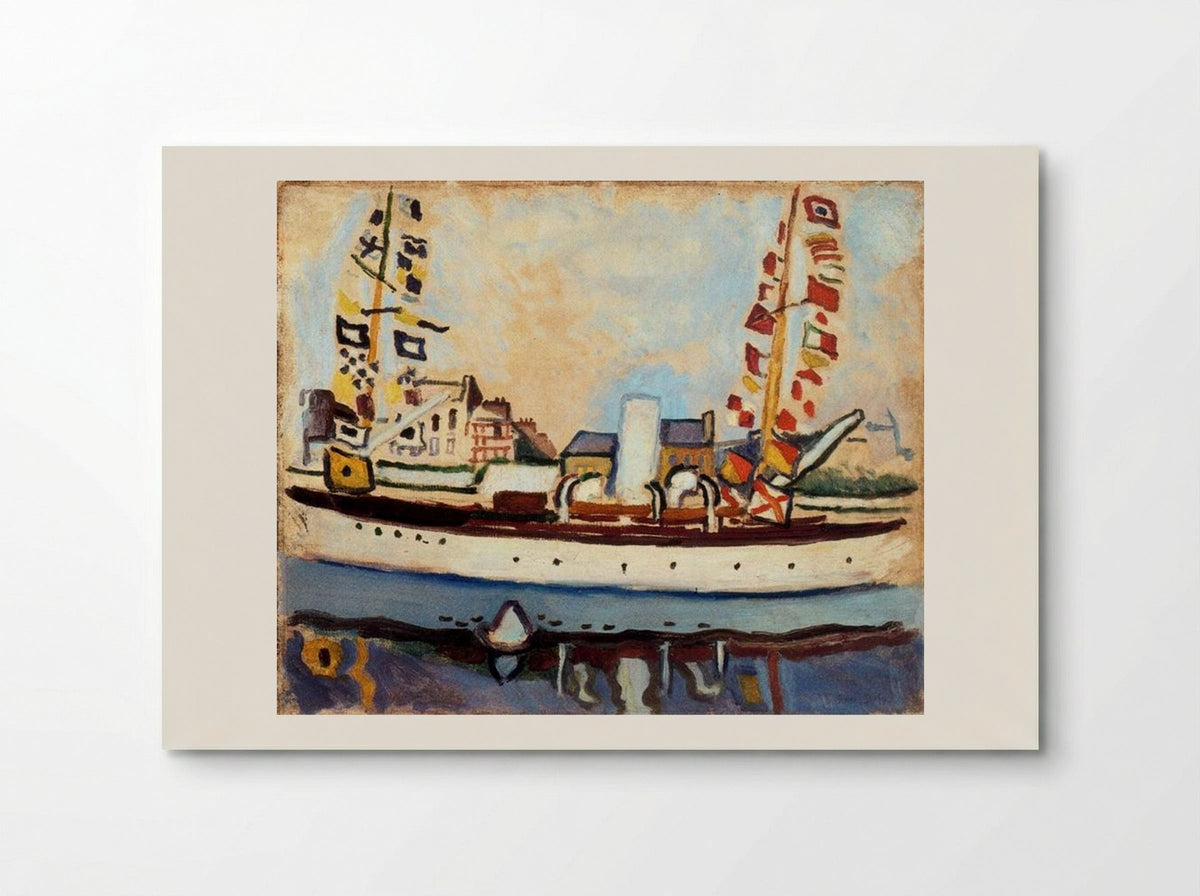 The English Yacht - Raoul Dufy - Poster