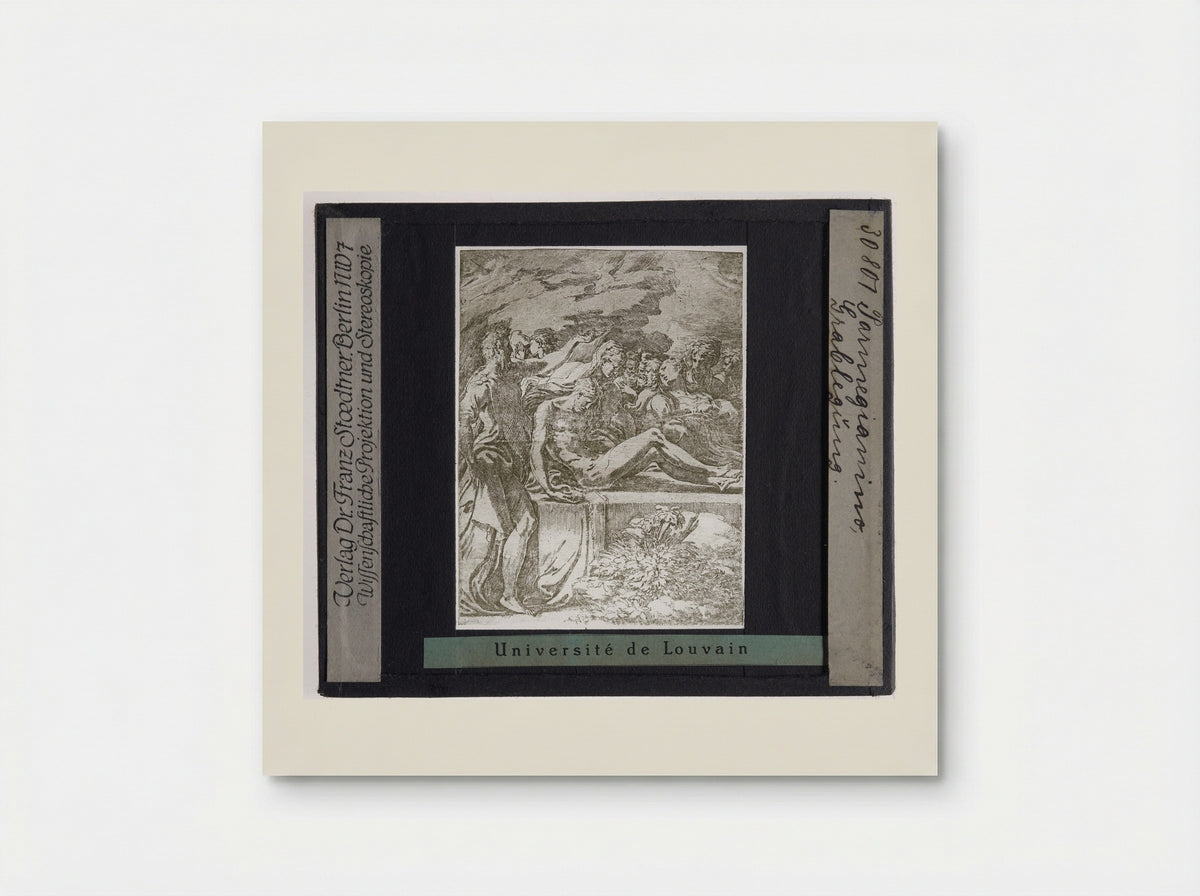 The Entombment of Christ - Parmigianino - Poster