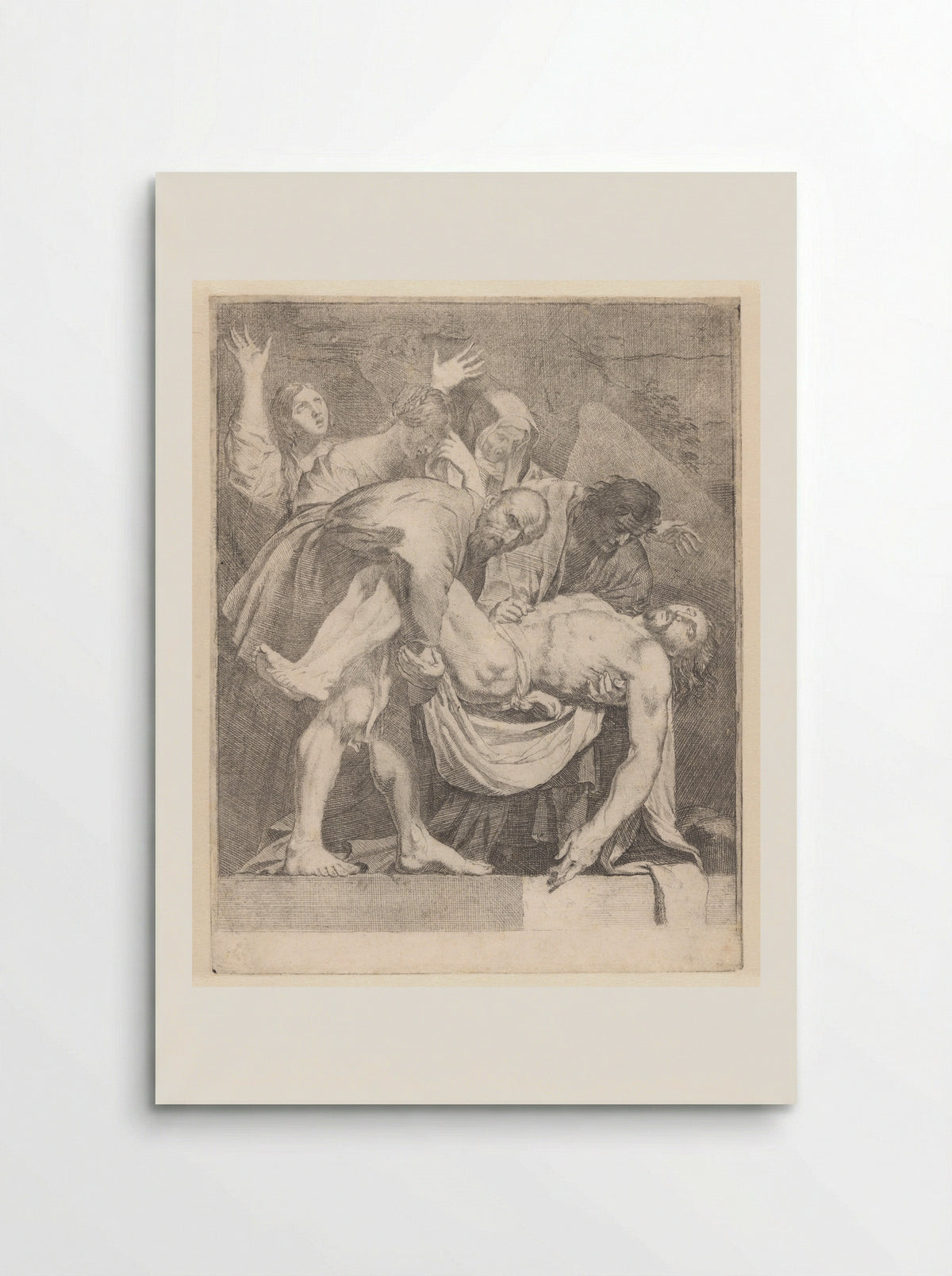 The Entombment of Christ - Dirck van Baburen - Poster