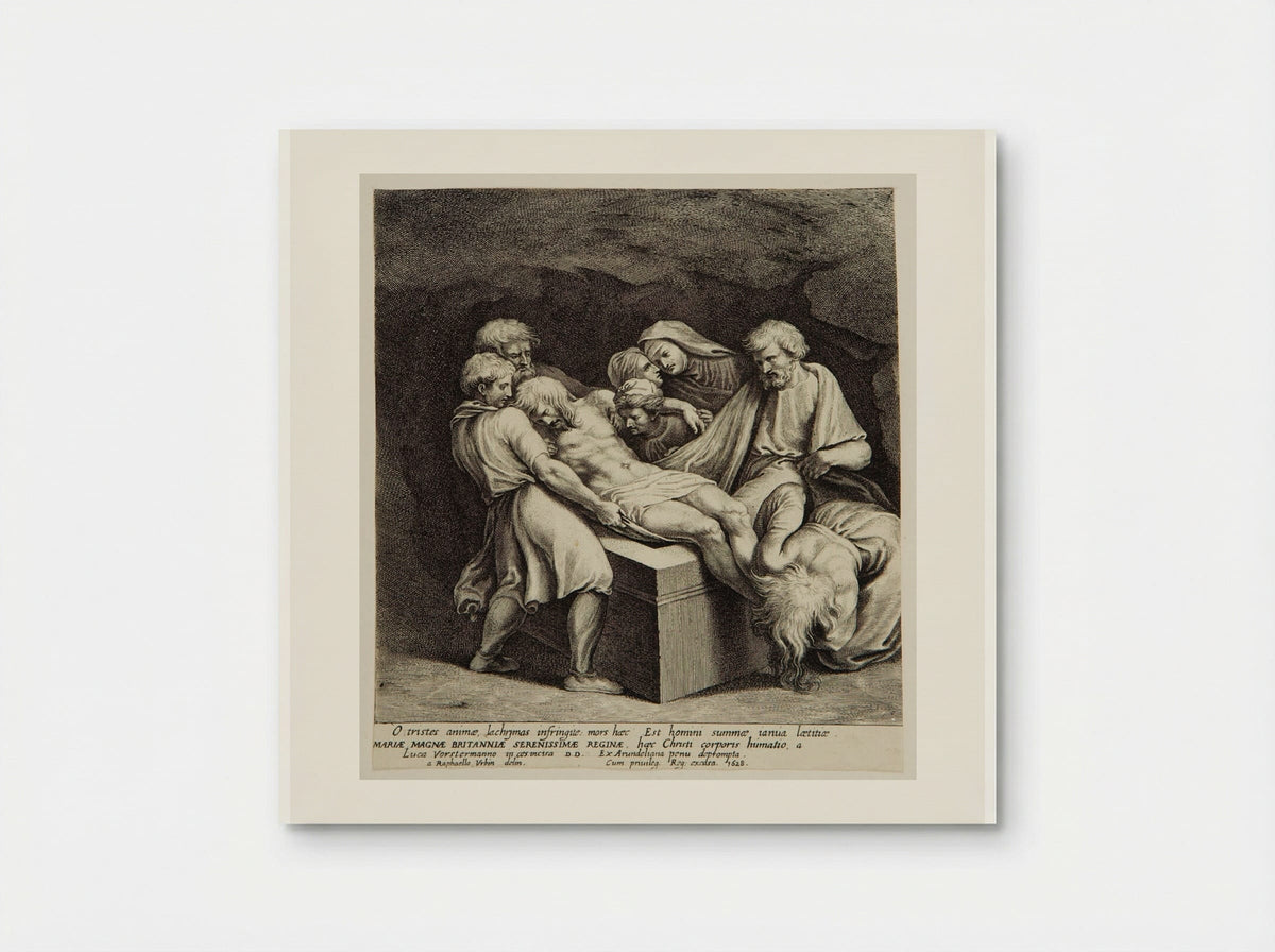 The Entombment - Lucas Vorsterman I - Poster