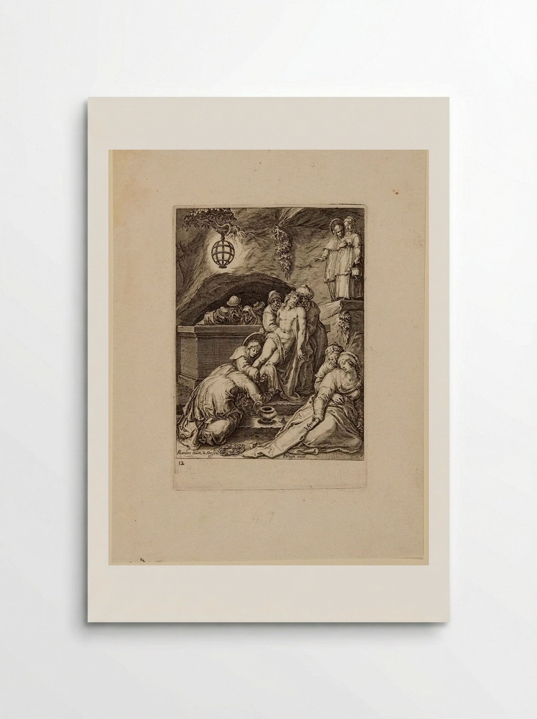 The Entombment - Zacharias Dolendo - Poster