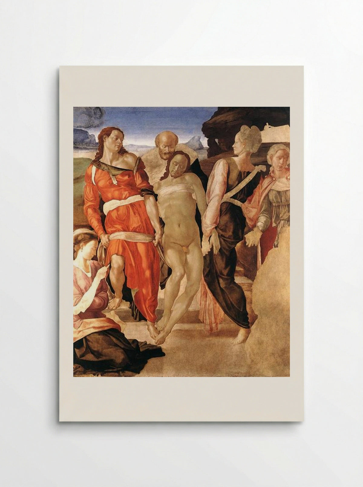 The Entombment - Michelangelo Buonarroti - Poster