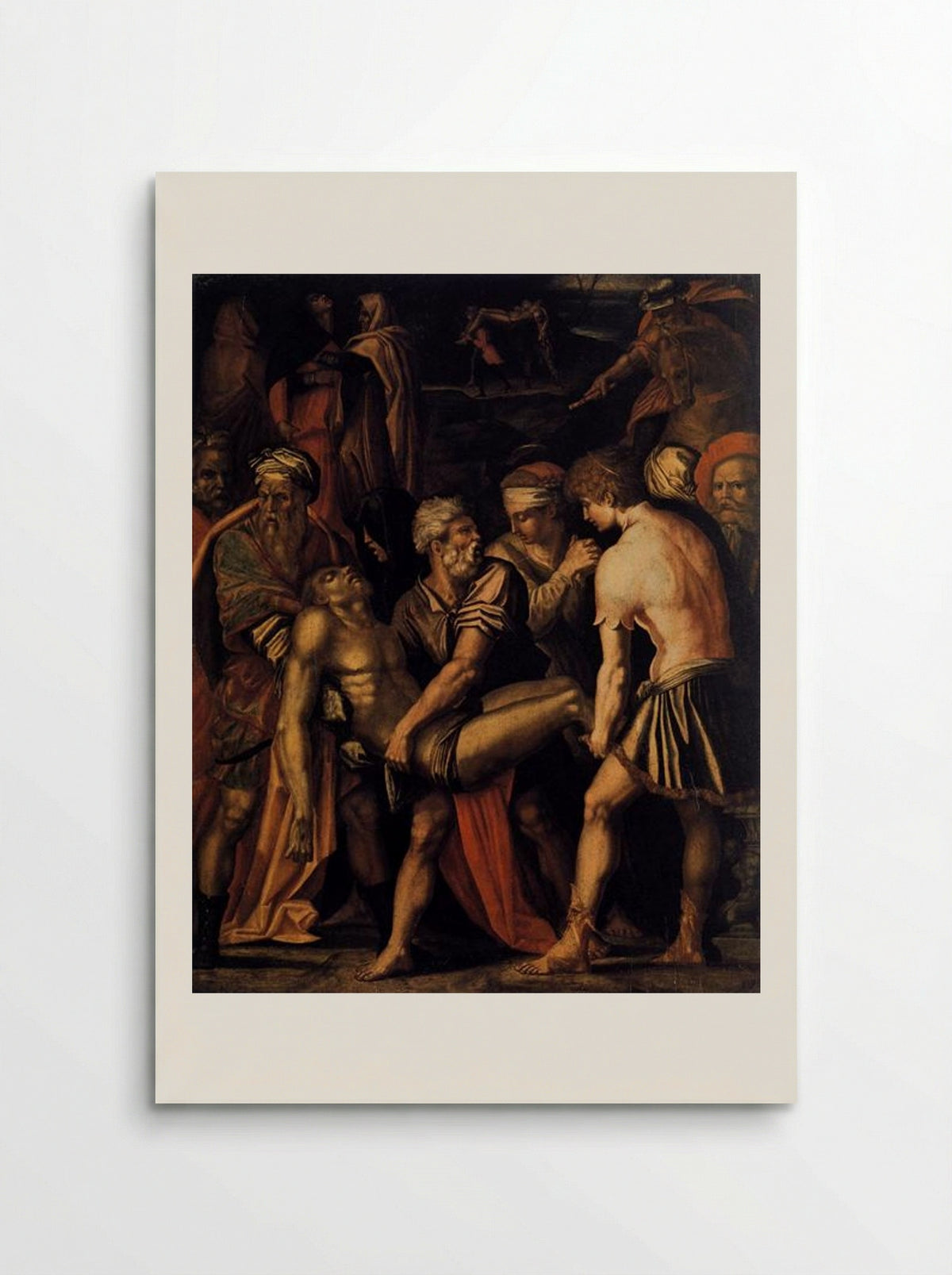 The Entombment - Giorgio Vasari - Poster