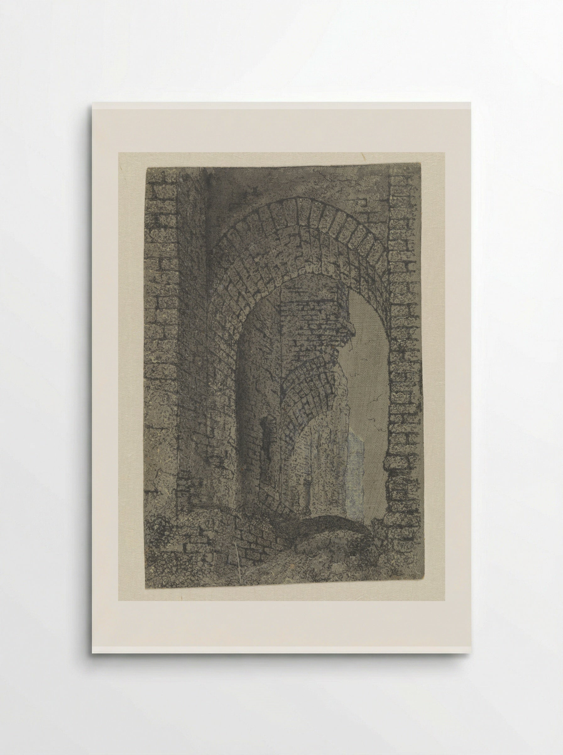 The Entrance Gate of the Ruins of Brederode Castle - Hercules Segers - Poster
