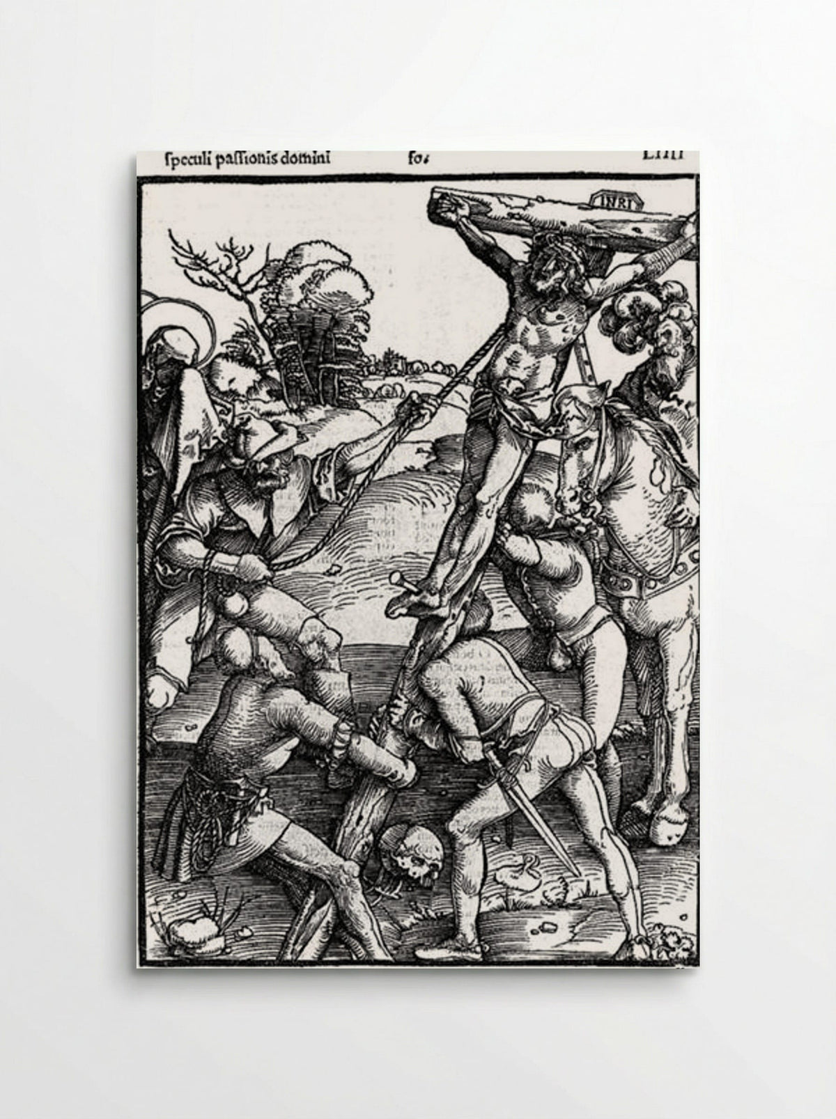 The Erection of the Cross - Hans Baldung Grien - Poster
