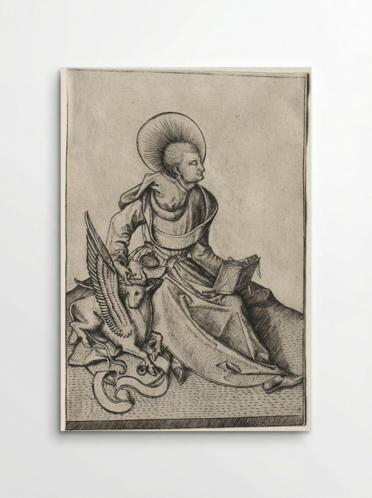 The Evangelists: St. Luke - Master ES - Poster