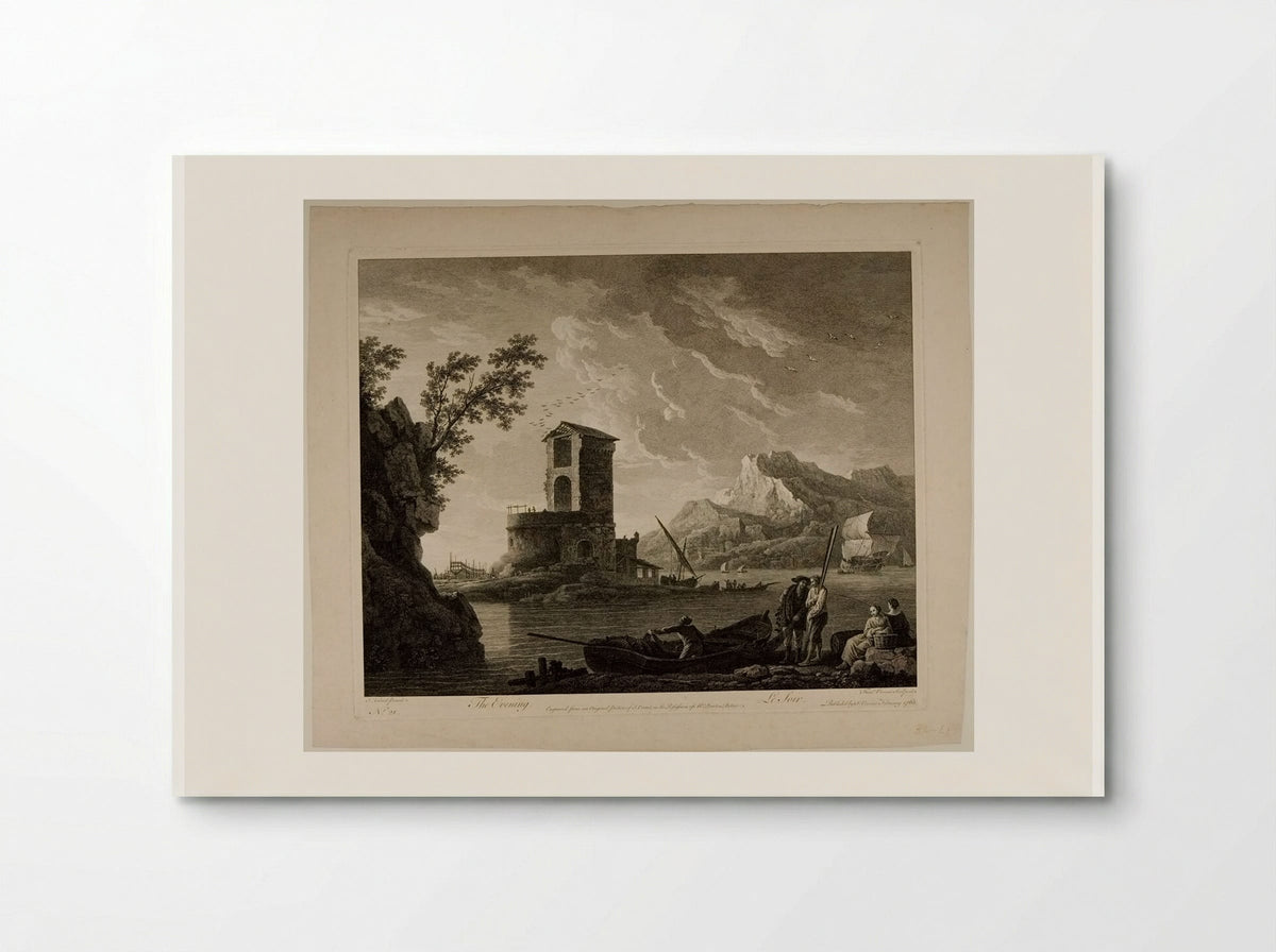 The Evening - François Vivares - Poster