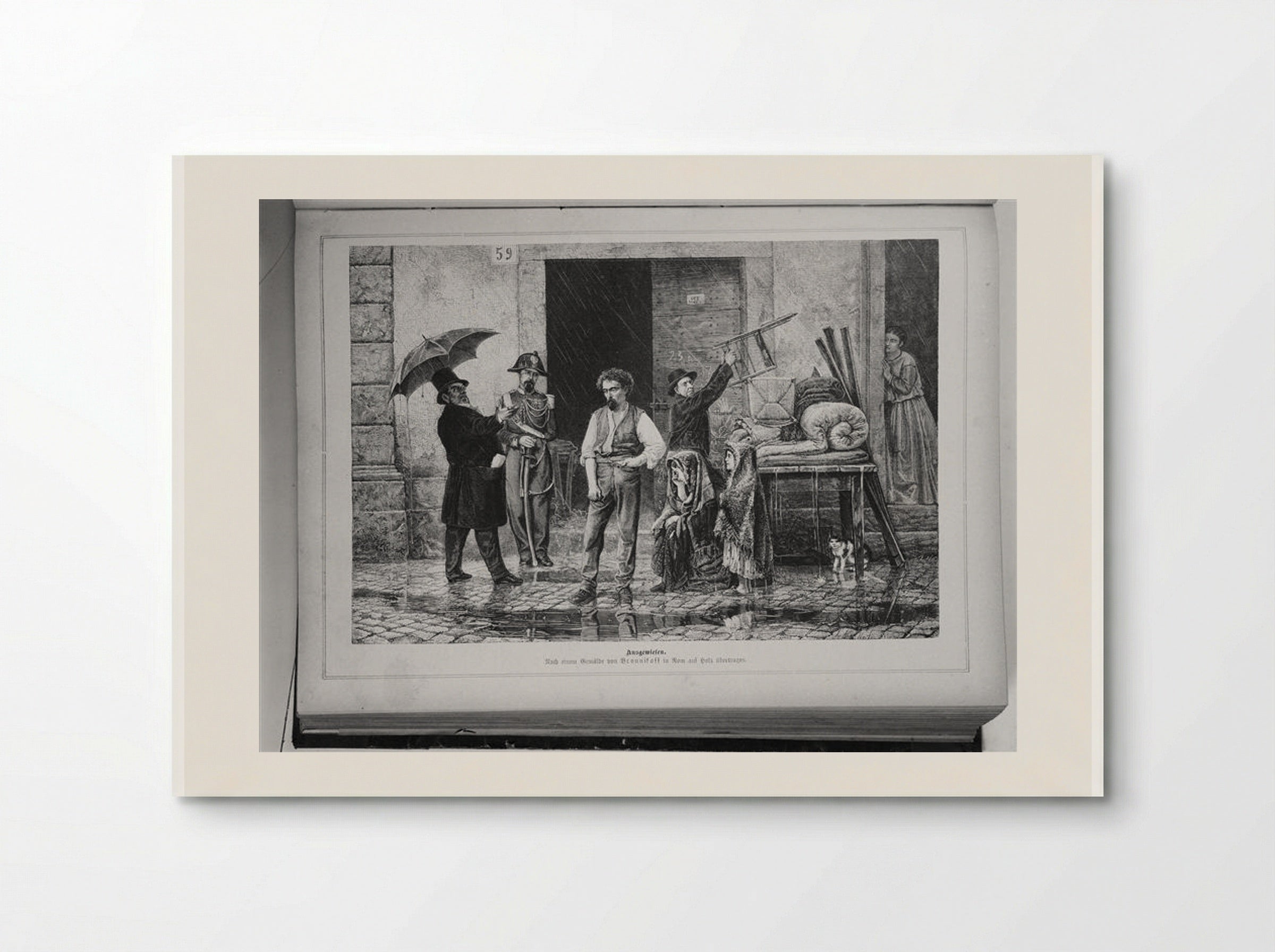 The Evicted - Fyodor Bronnikov - Poster