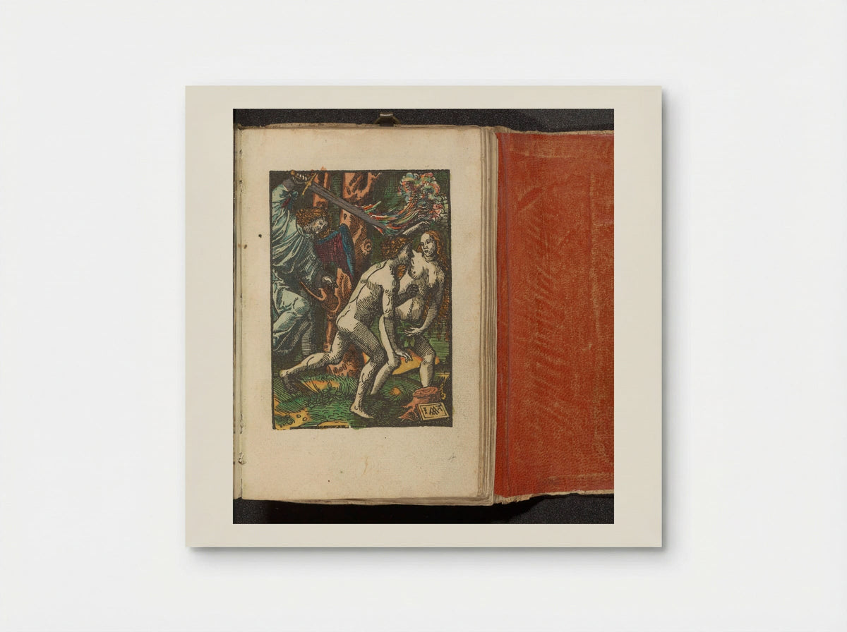 The Expulsion from the Garden of Eden - Doen Pietersz. - Poster