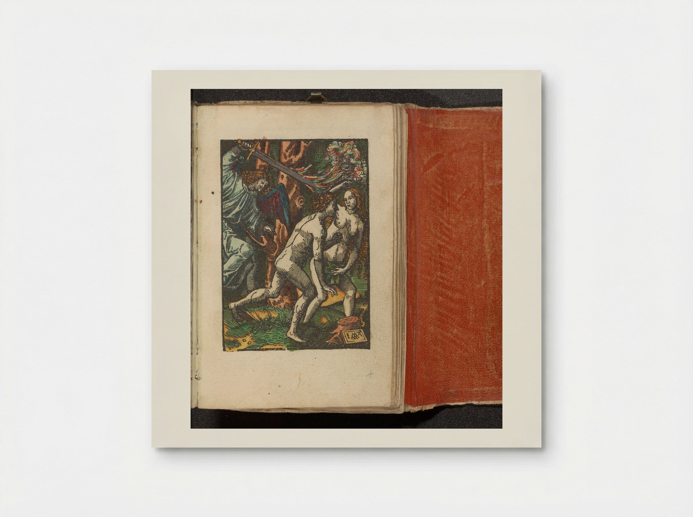 The Expulsion from the Garden of Eden - Doen Pietersz. - Poster