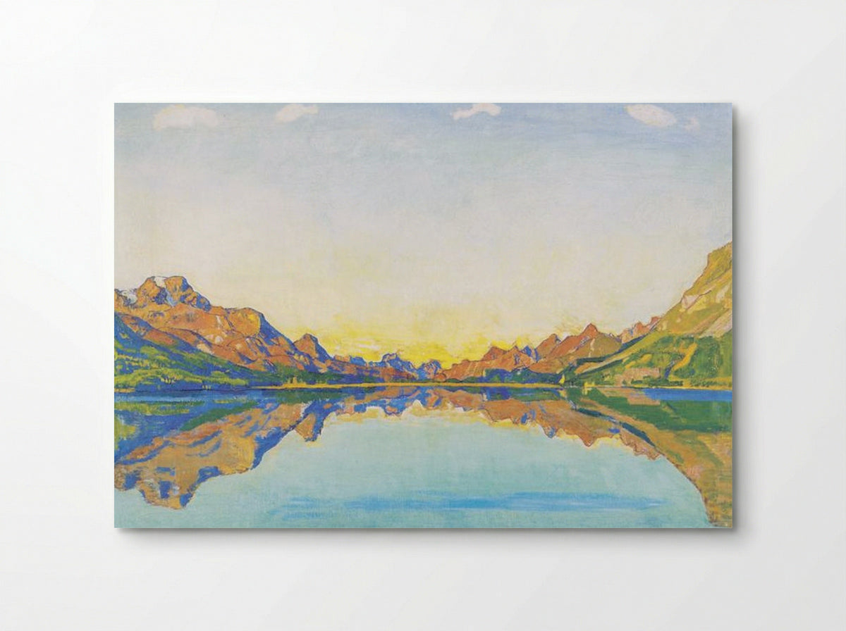 The Fall in Silvaplana - Ferdinand Hodler - Poster