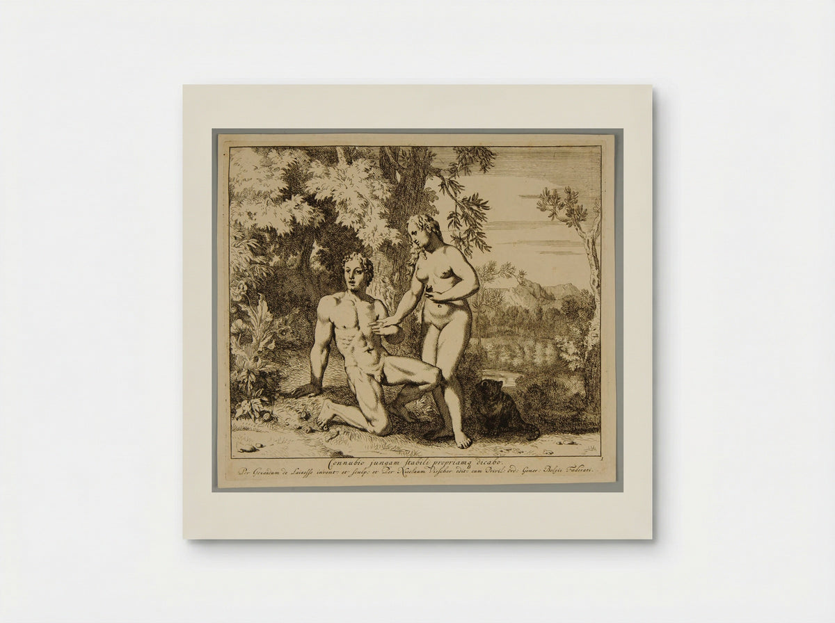 The Fall of Man - Gérard de Lairesse - Poster