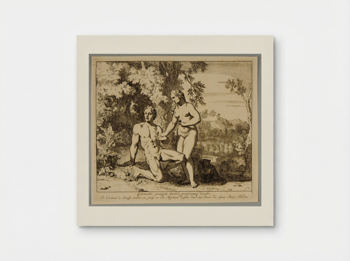 The Fall of Man - Gérard de Lairesse - Poster