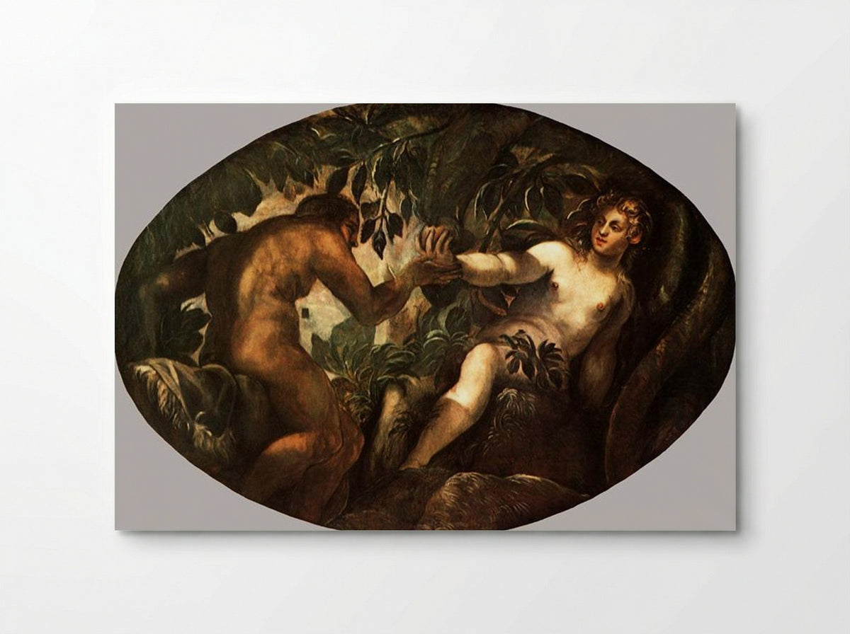 The Fall of Man - Tintoretto - Poster