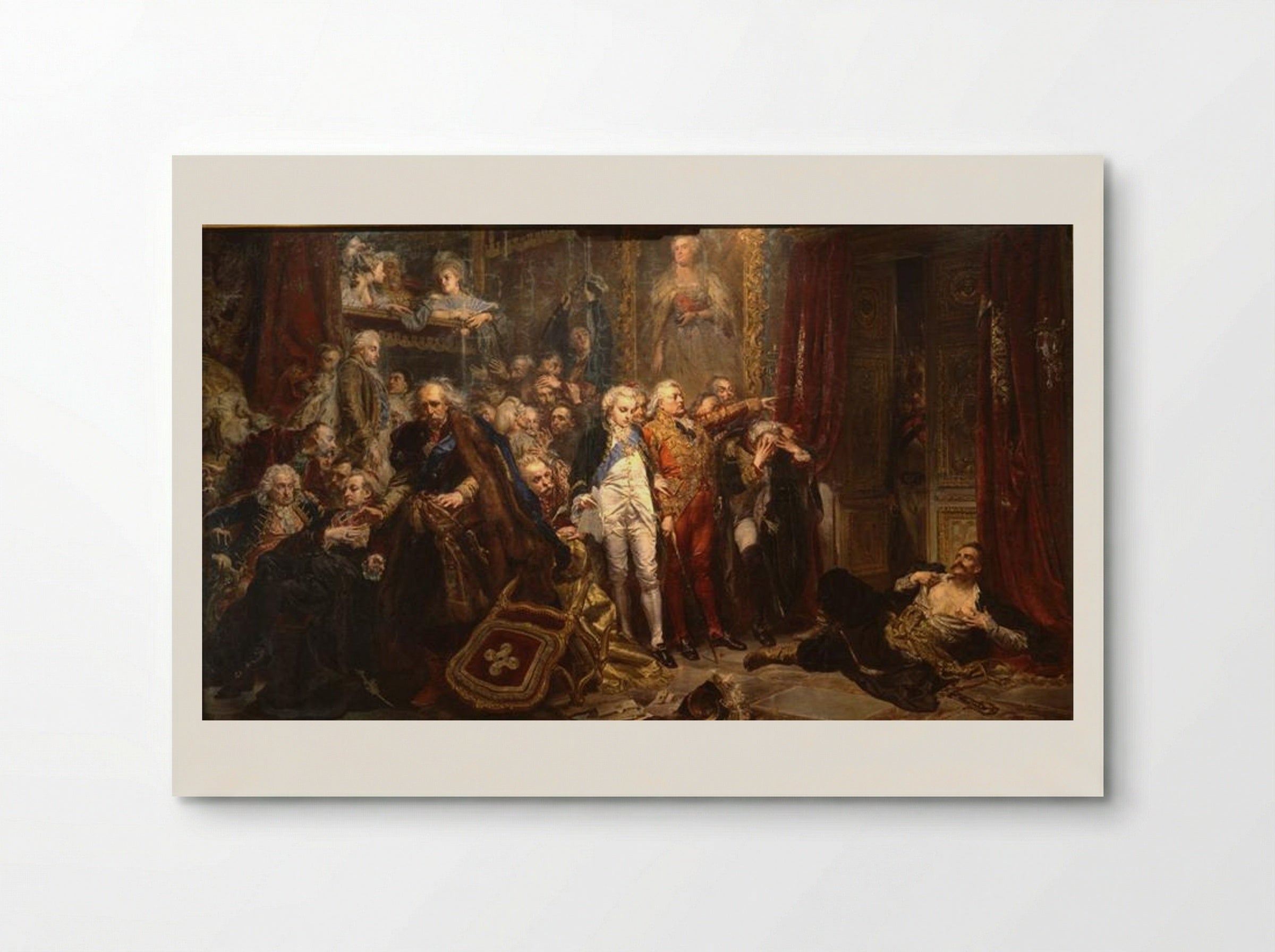 The Fall of Poland - Jan Matejko - Poster