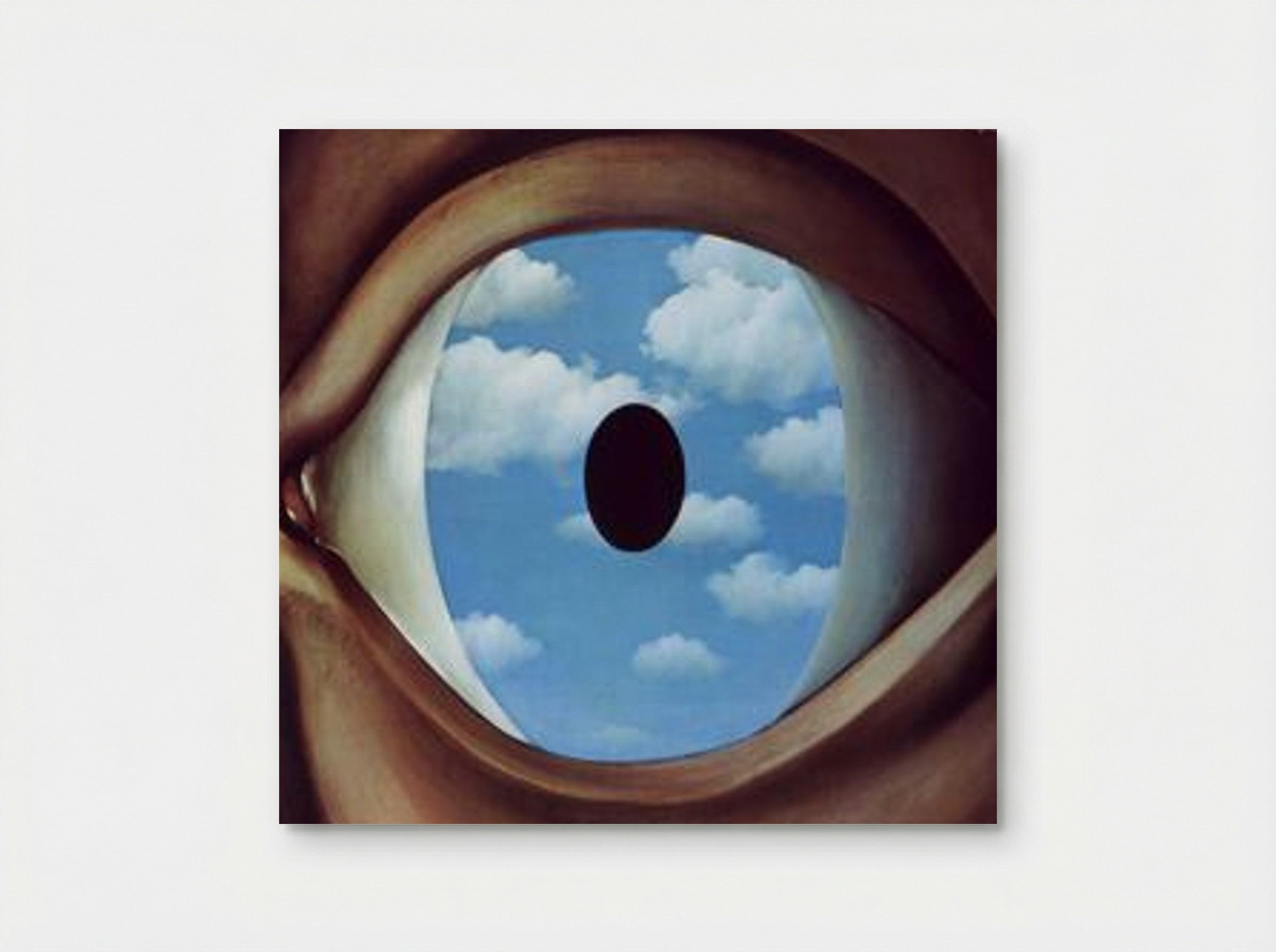 The False Mirror - Rene Magritte - Poster