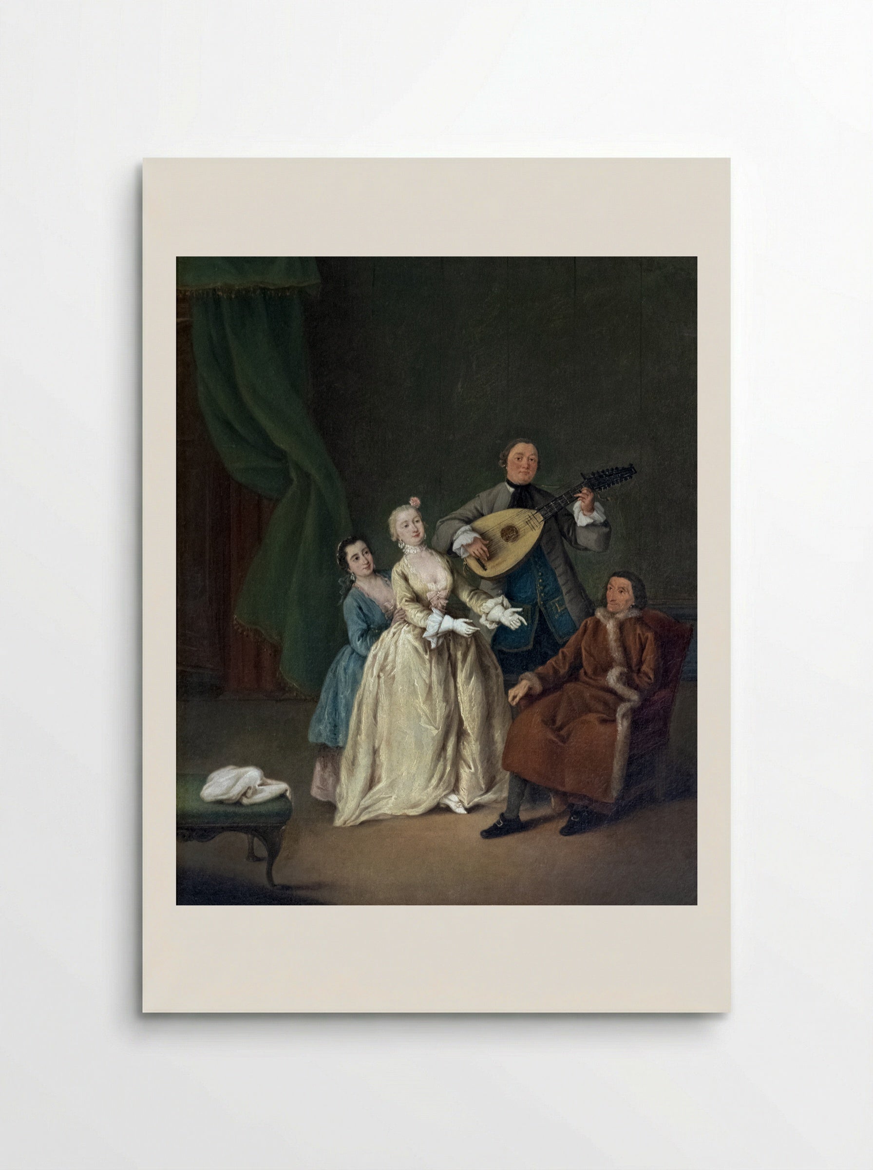 The Family Concert - Pietro Longhi - Poster