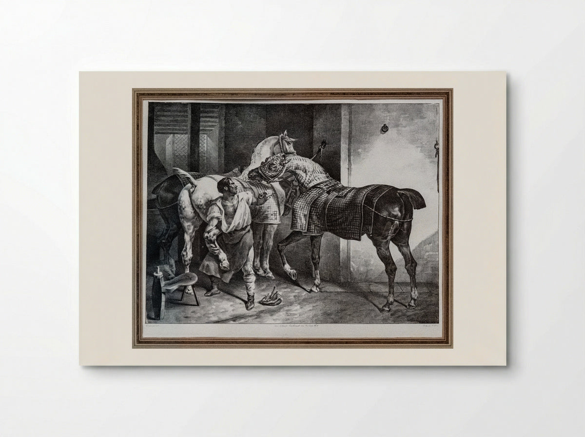 The Farrier - François Jean Villain - Poster