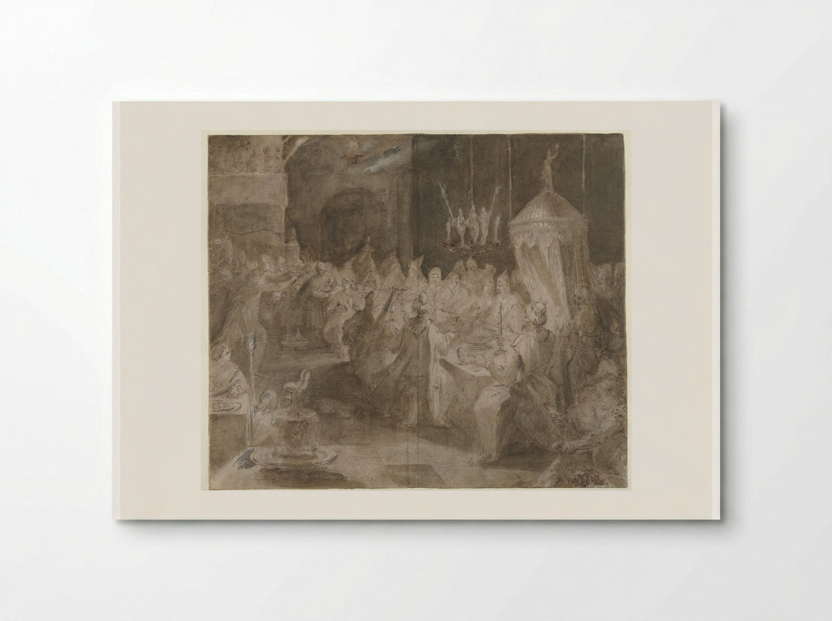 The Feast of Belshazzar - Jan Harmensz. Muller - Poster