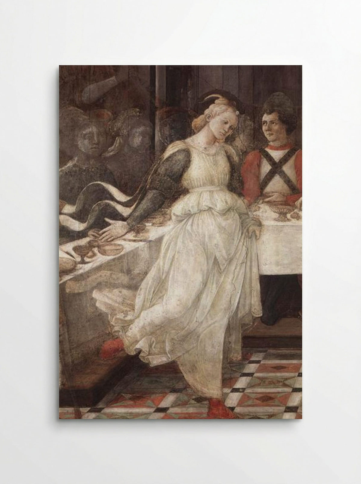 The Feast of Herod: Salome's Dance (detail) - Filippo Lippi - Poster