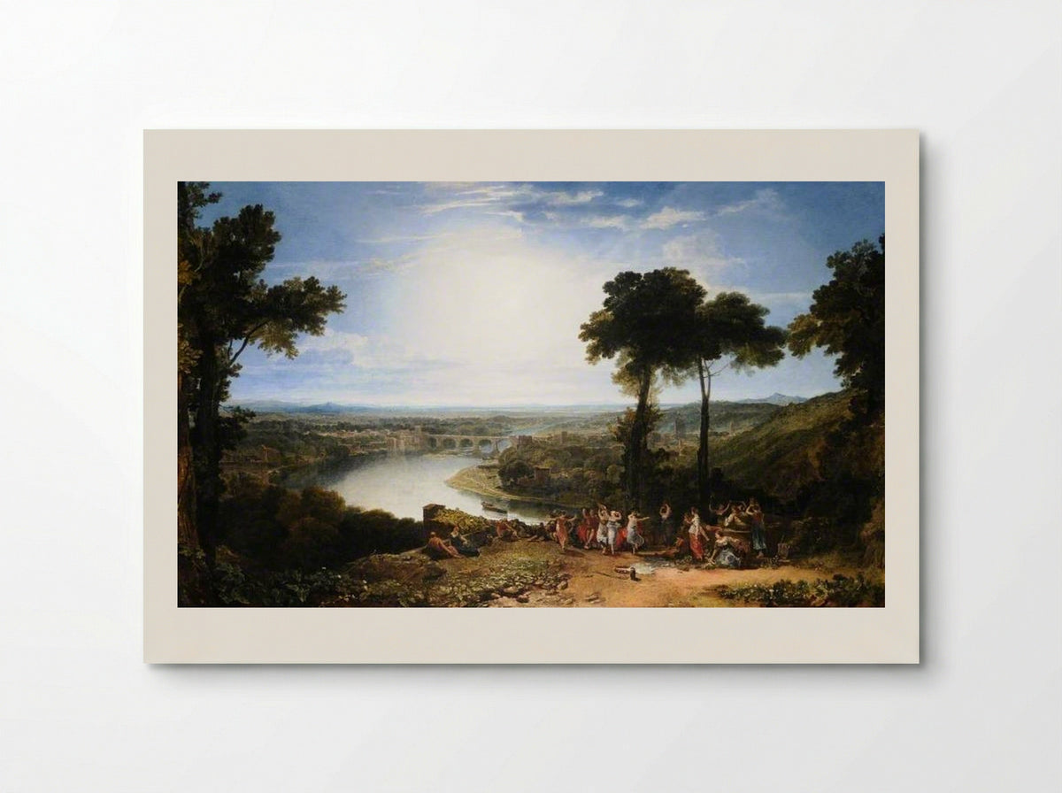 The Festival of the Opening of the Vintage, Macon - J.M.W. Turner - Poster