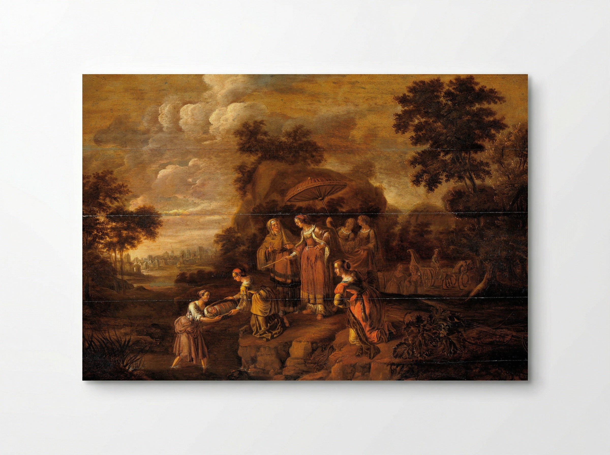 The Finding of Moses - Guilliam du Gardijn - Poster
