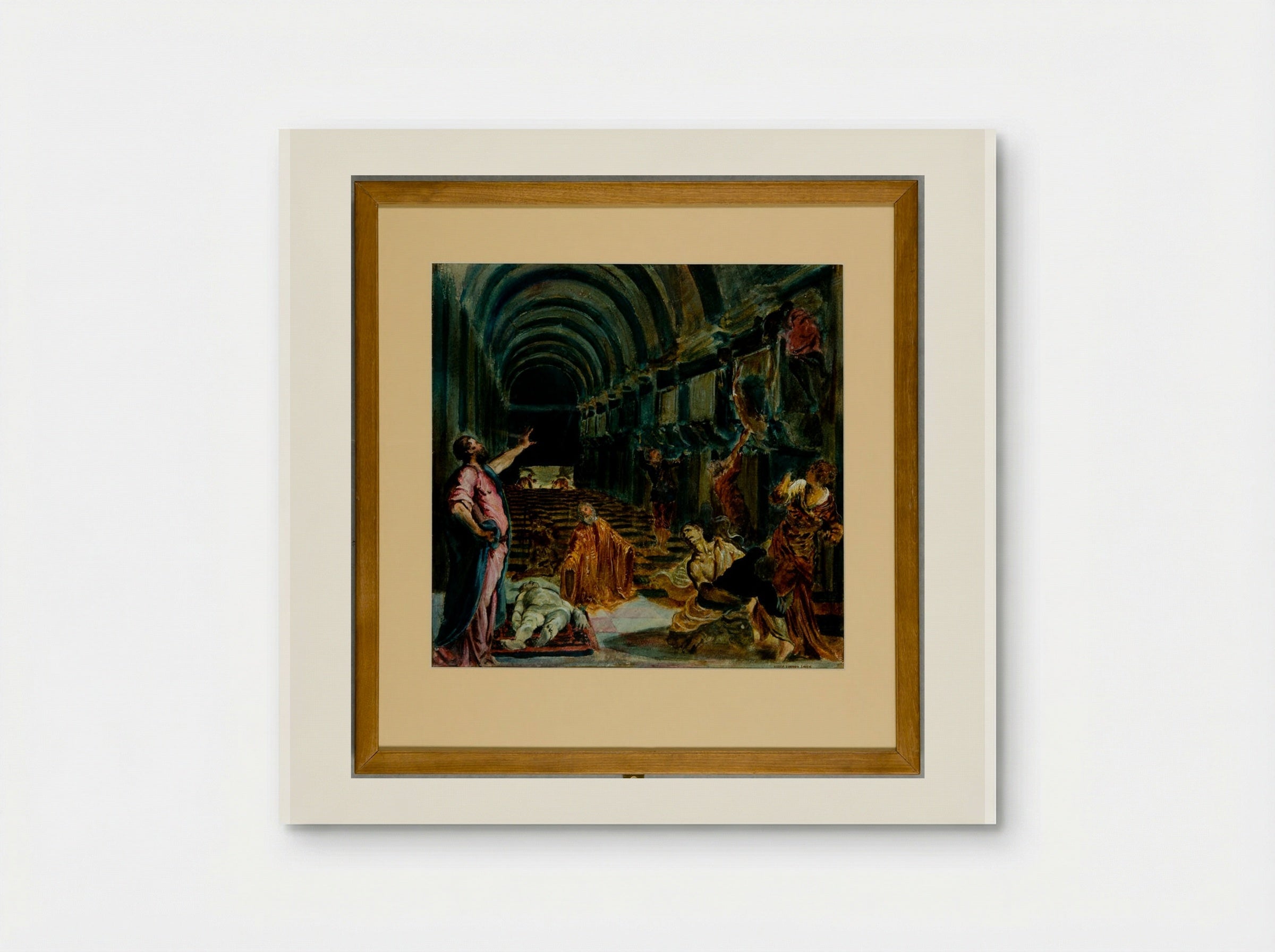 The Finding of the Body of Saint Mark - Joseph Lindon Smith - Poster