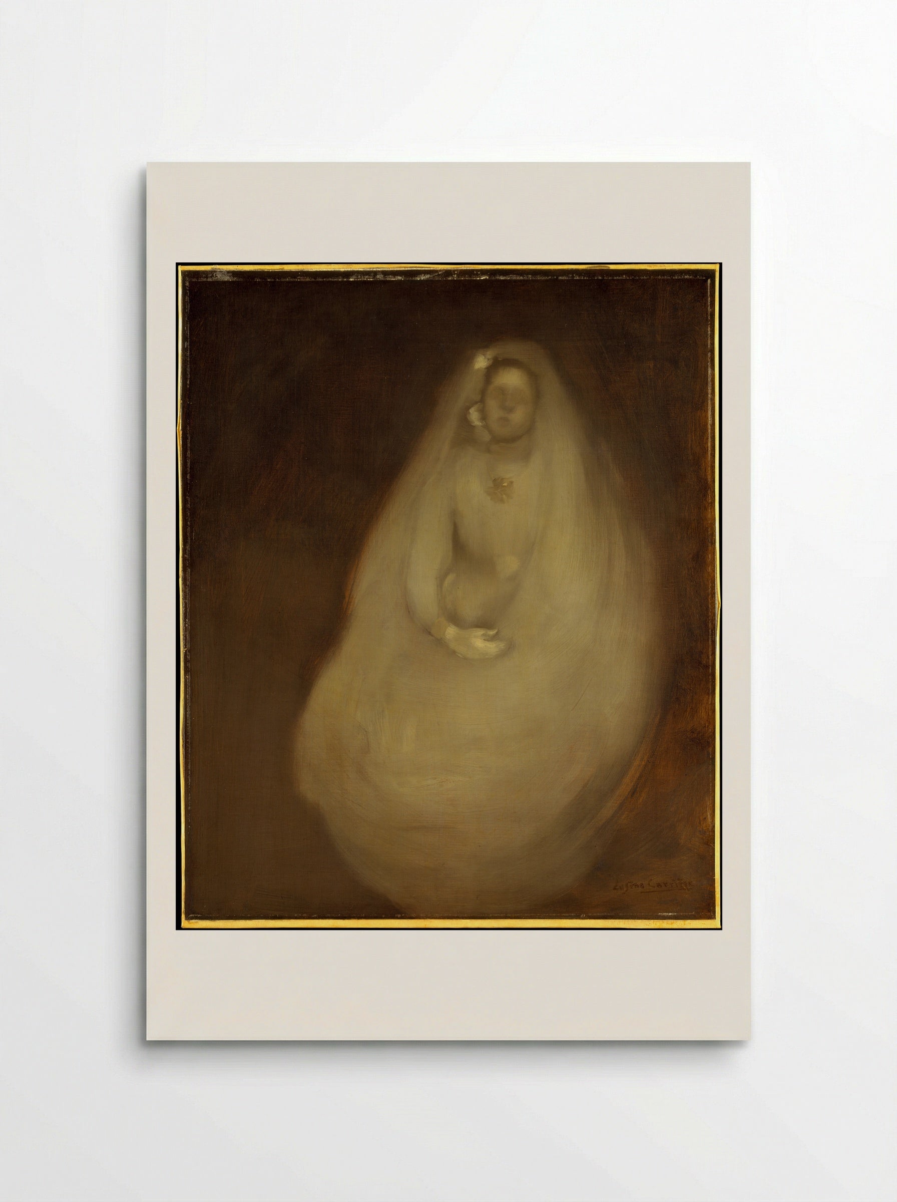 The First Communion - Eugène Carrière - Poster