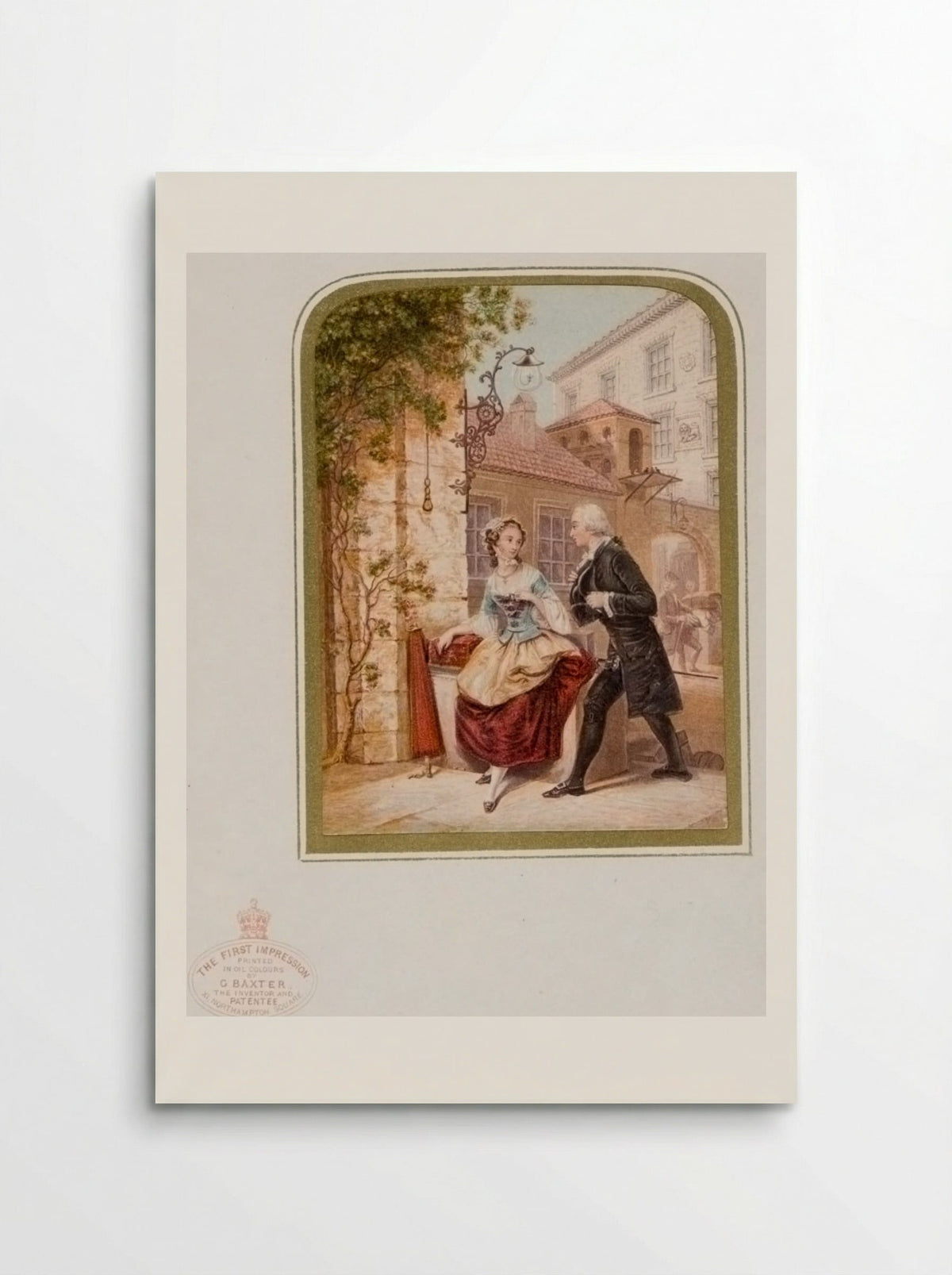 The First Impression - George Baxter - Poster