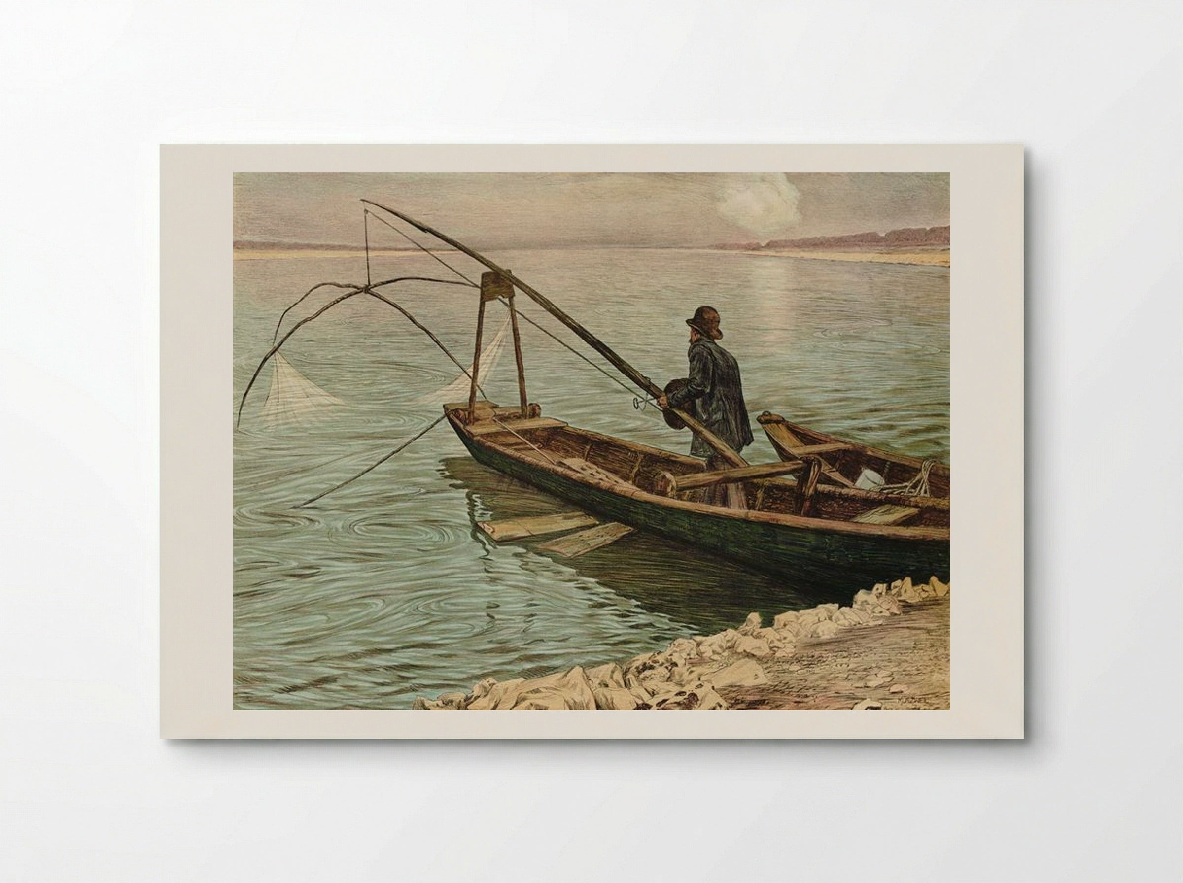 The Fisherman - Max Kurzweil - Poster