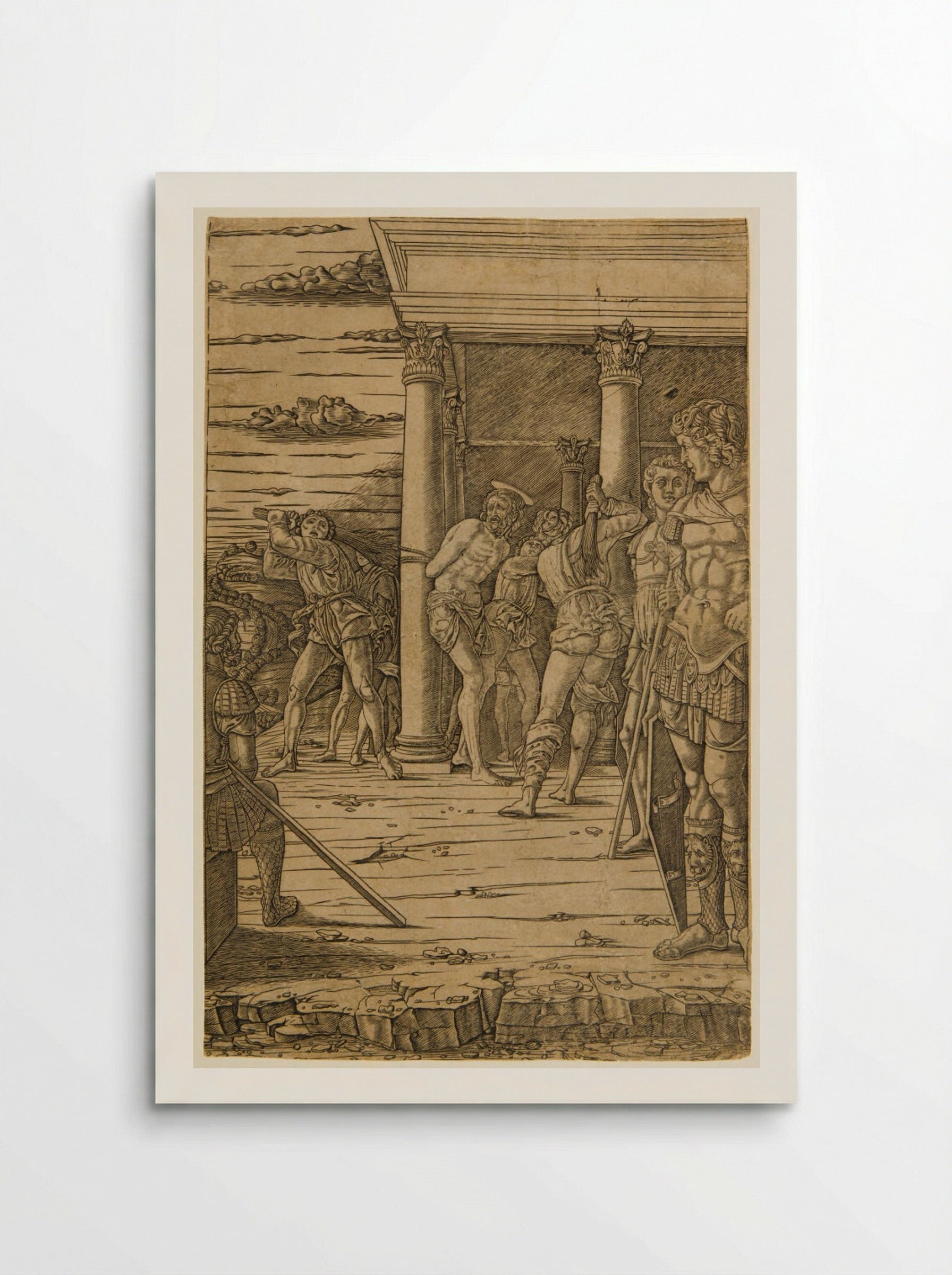The Flagellation - Andrea Mantegna - Poster