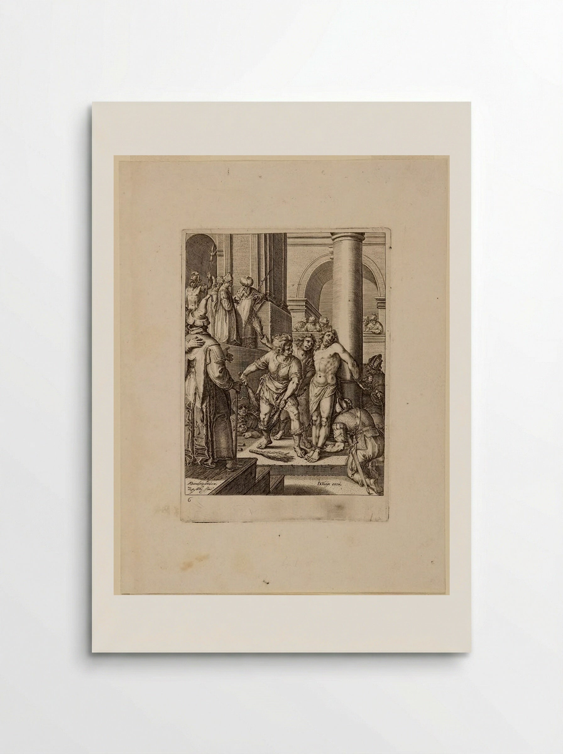 The Flagellation - Zacharias Dolendo - Poster