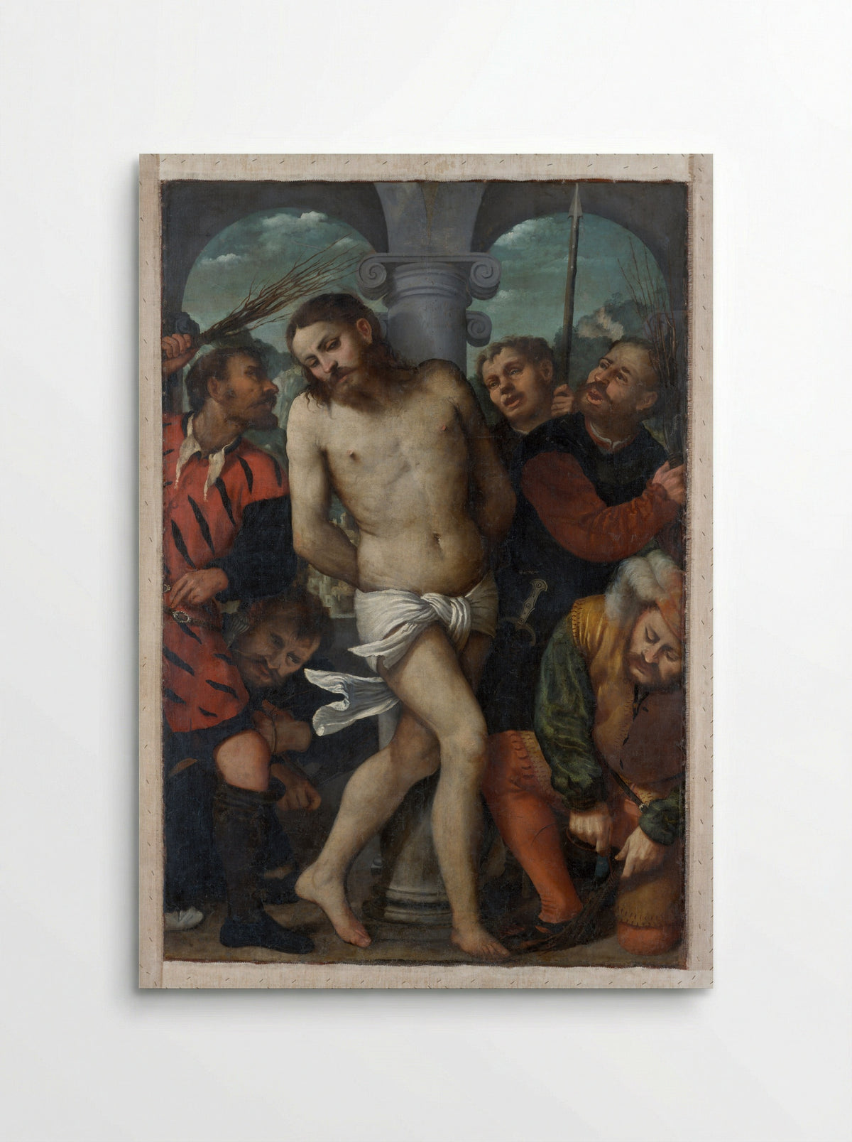 The Flagellation - Girolamo Romanino - Poster