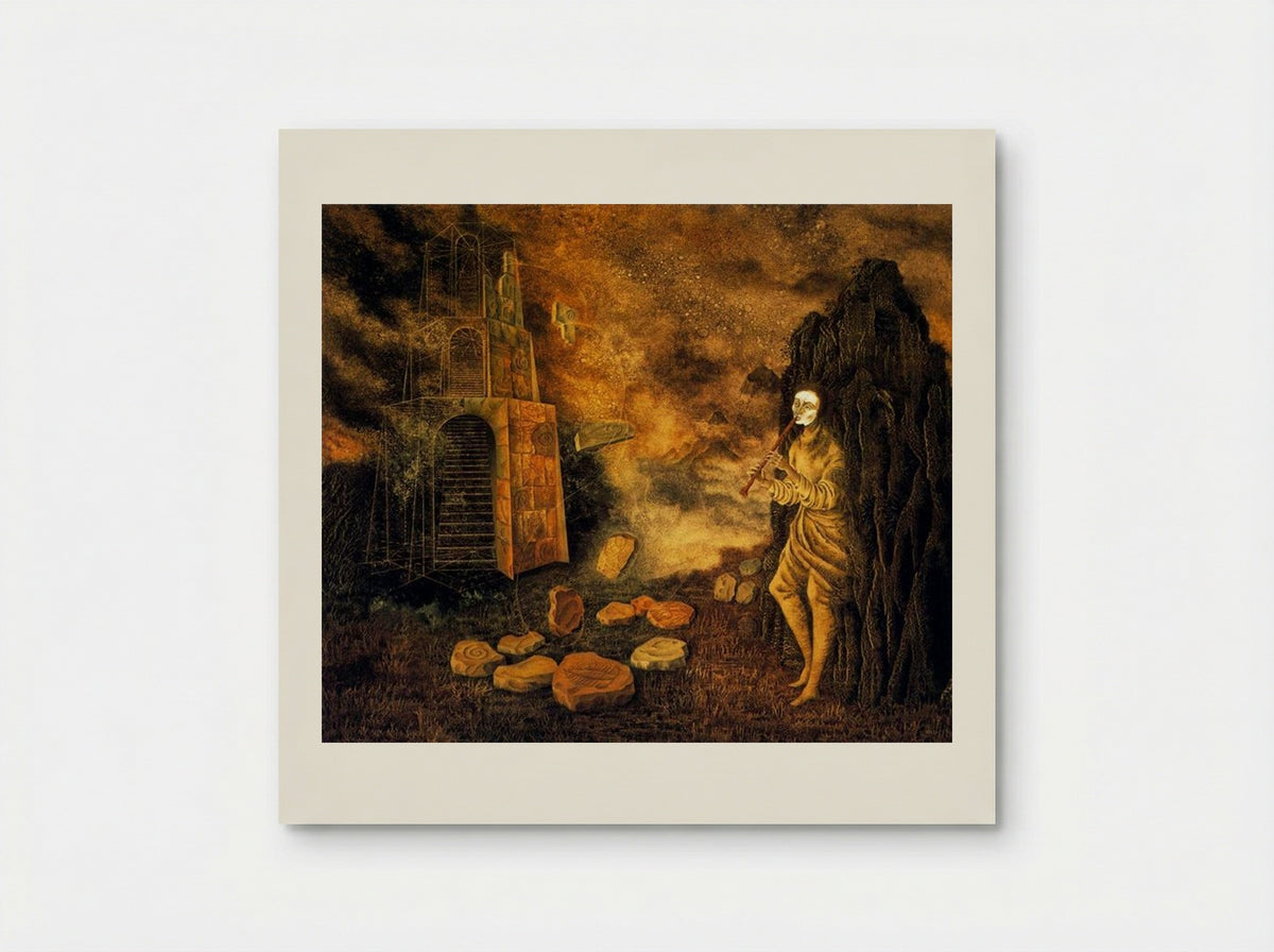 The Flautist - Remedios Varo - Poster