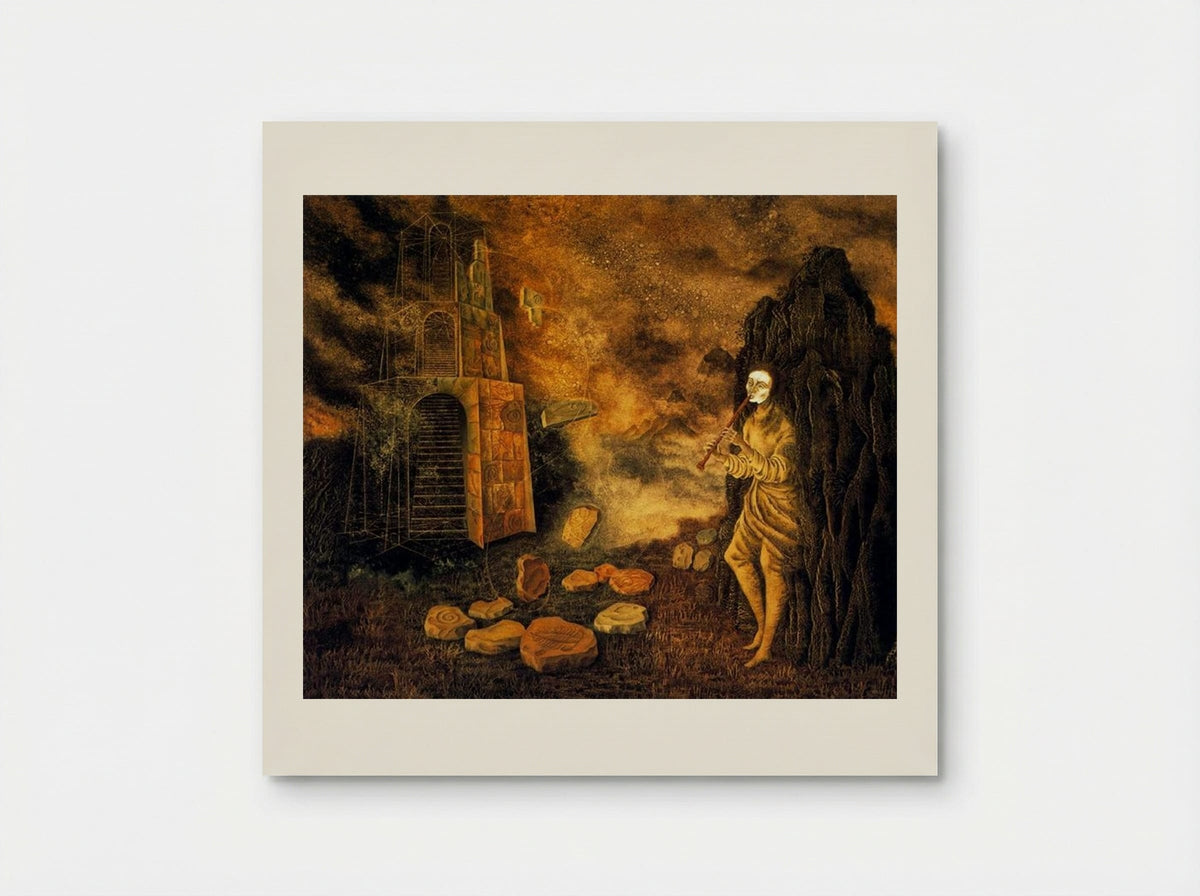 The Flautist - Remedios Varo - Poster