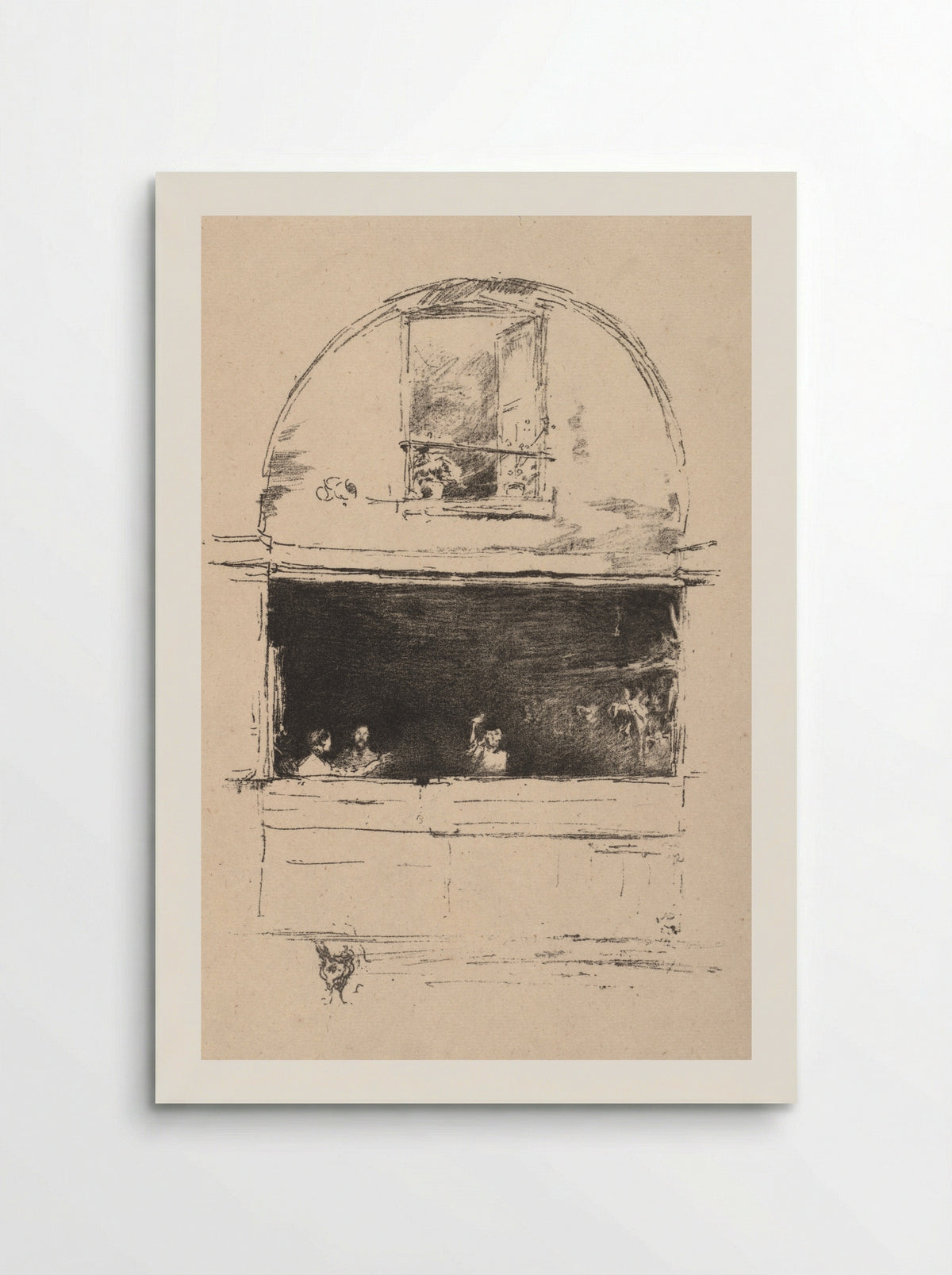 The Forge, Passage du Dragon - James McNeill Whistler - Poster
