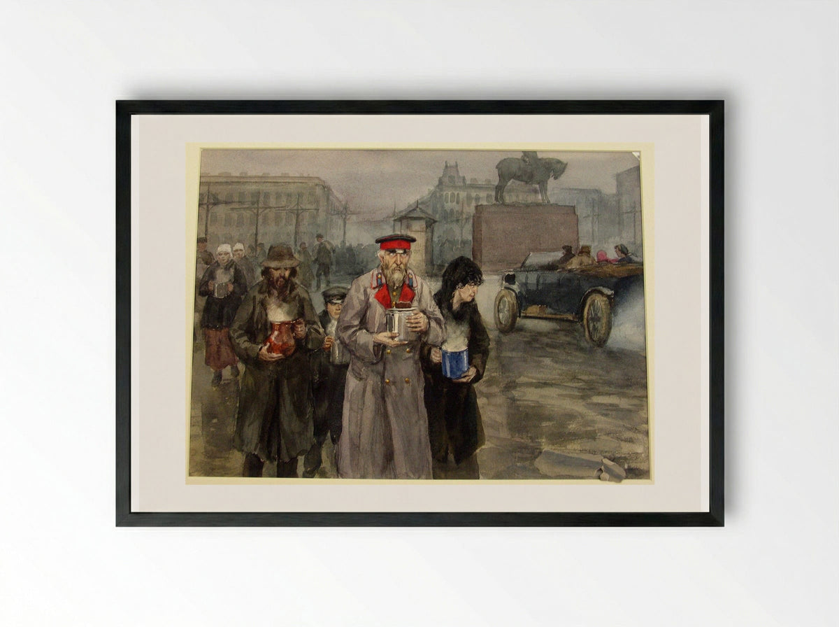 The Former - Ivan Vladimirov - Framed Print Black