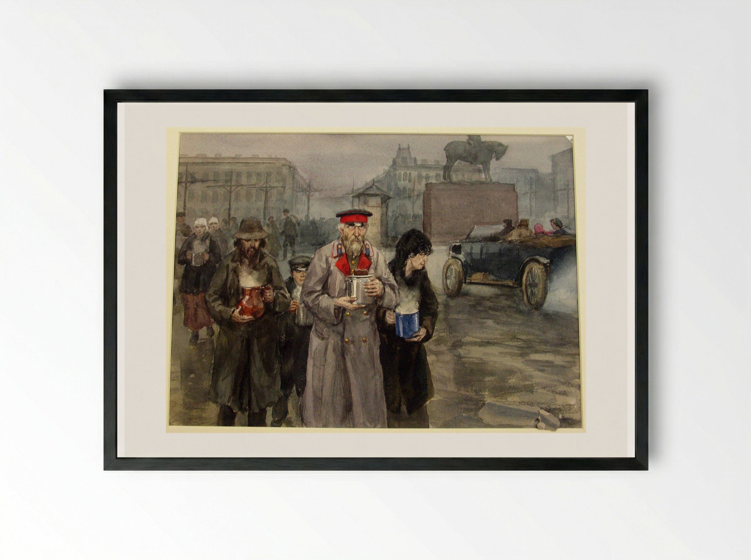 The Former - Ivan Vladimirov - Framed Print Black