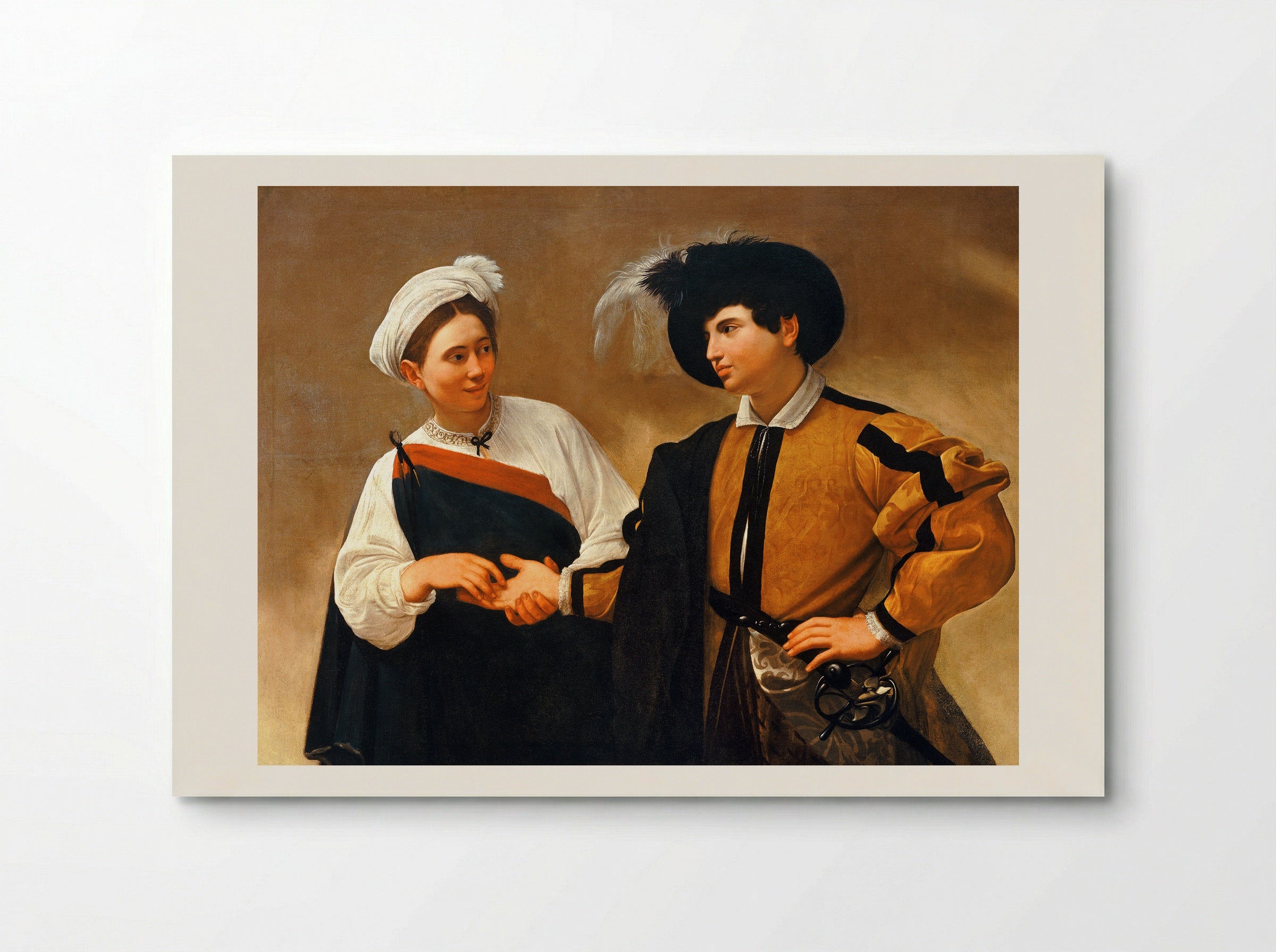 The Fortune Teller - Caravaggio - Poster