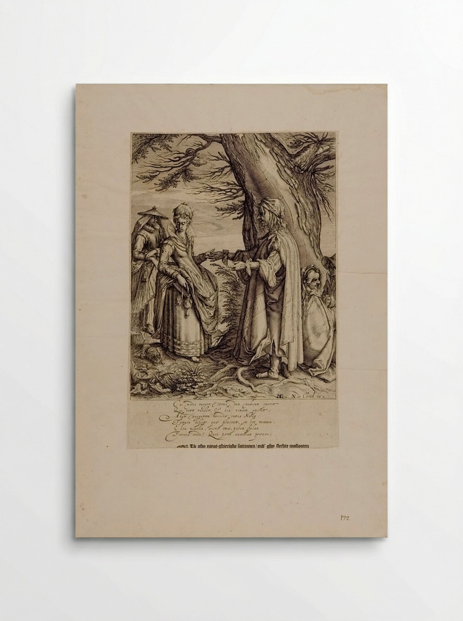 The Fortune-Teller - Andries Jacobsz Stock - Poster