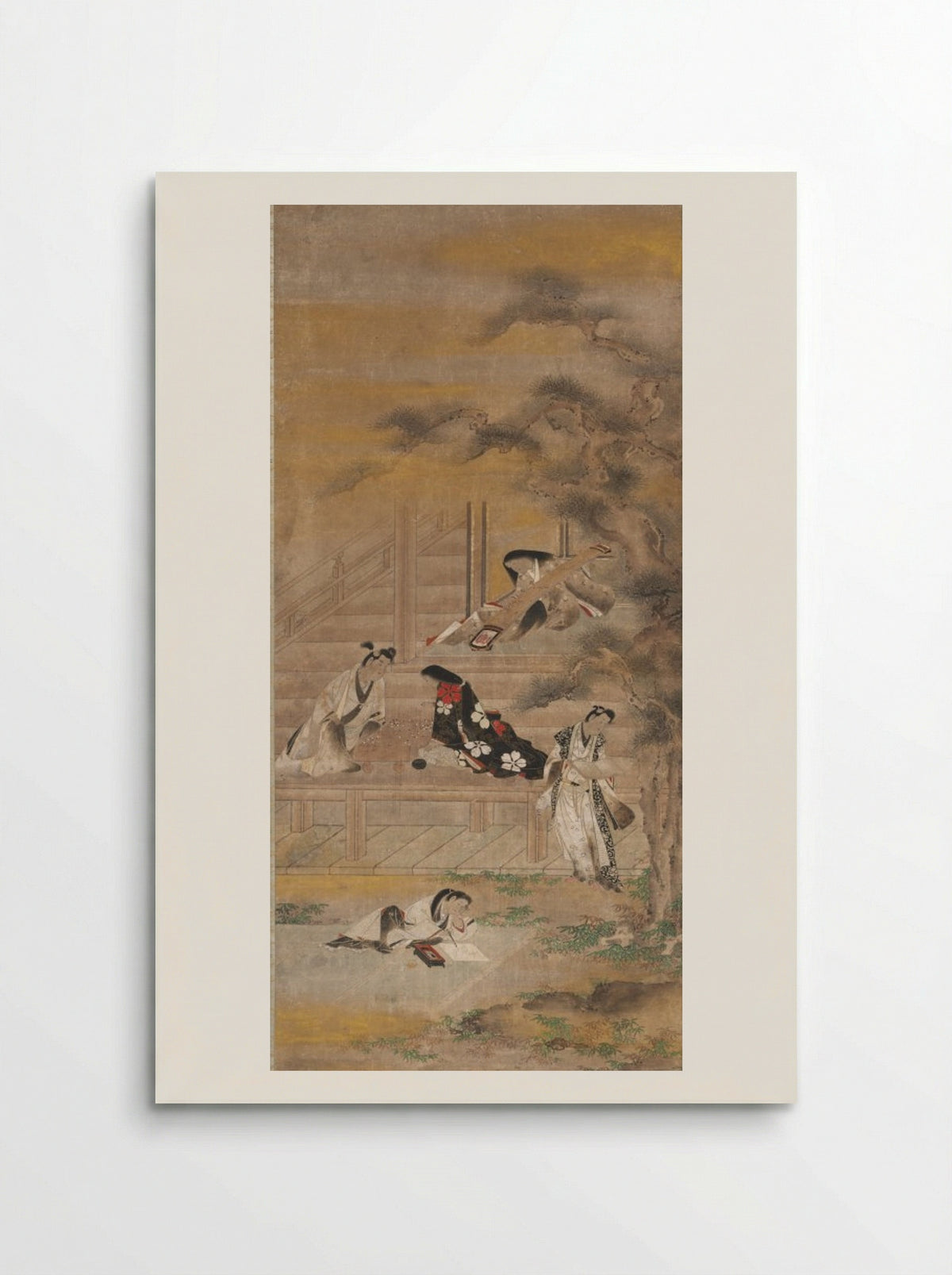 The Four Accomplishments - Iwasa Matabei - Poster
