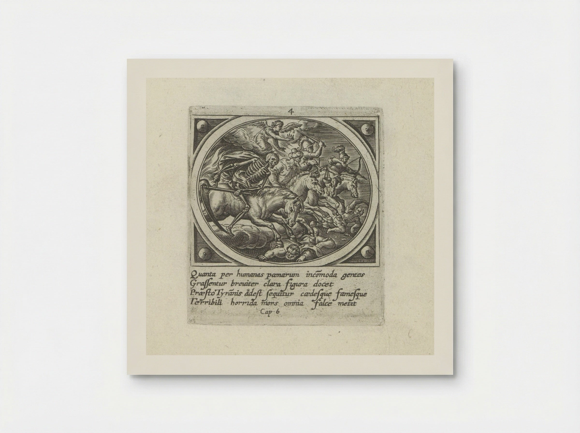 The Four Horsemen of the Apocalypse - Gerard de Jode - Poster