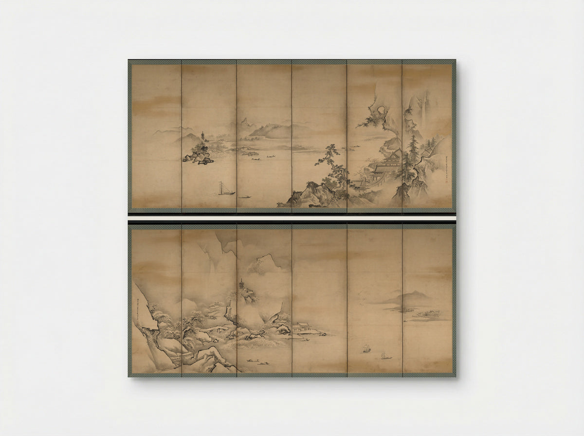 The Four Seasons - Kano Tan'yū - Poster