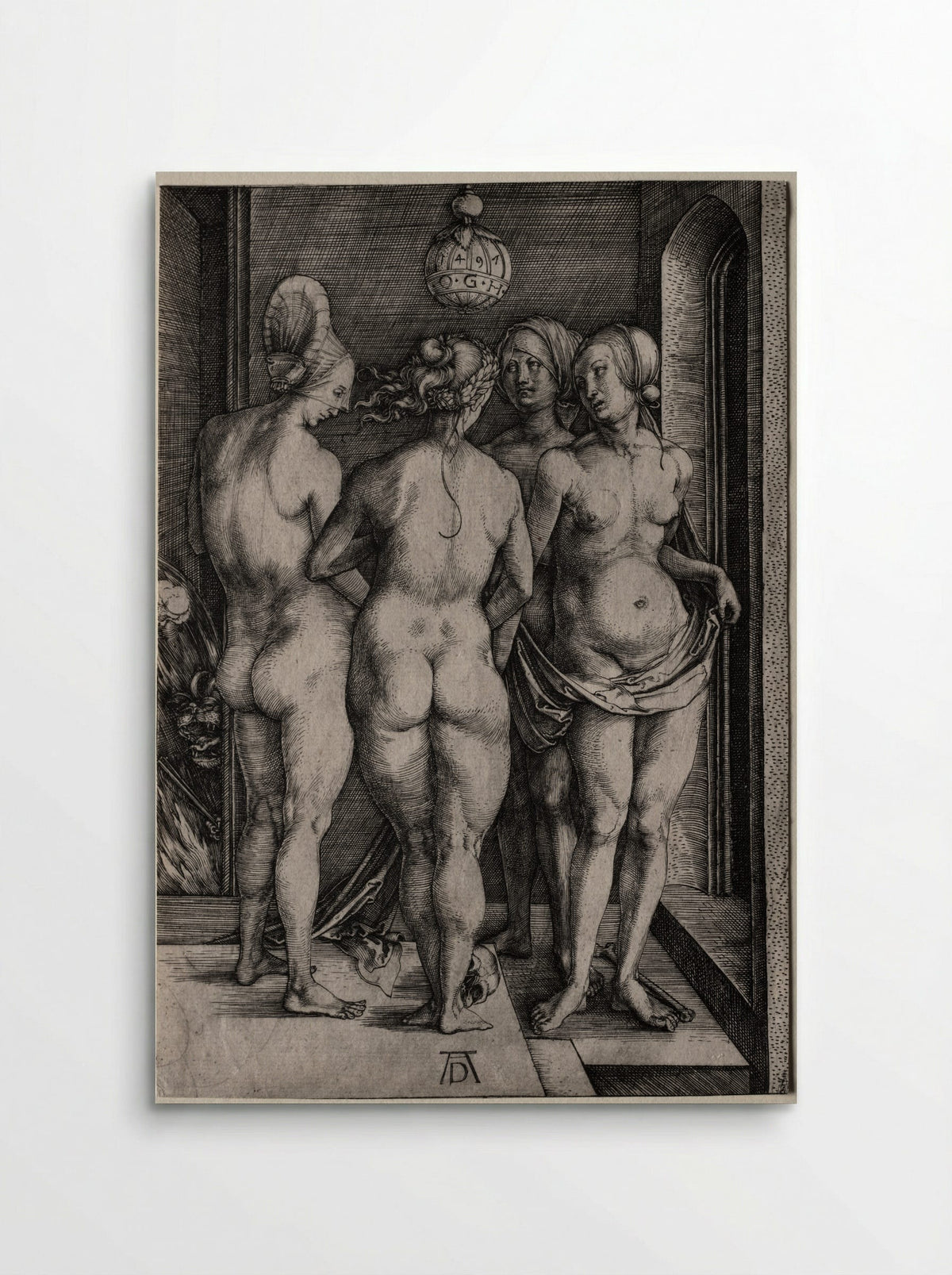 The Four Witches (Four Naked Women) - Albrecht Dürer - Poster
